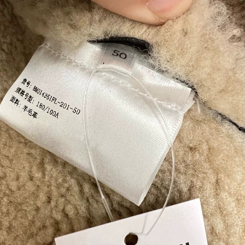 Givenchy Givenchy Size 50Leather and Fur Combination Jacket 2505-Nex Size US XL / EU 56 / 4 - 4 Thumbnail