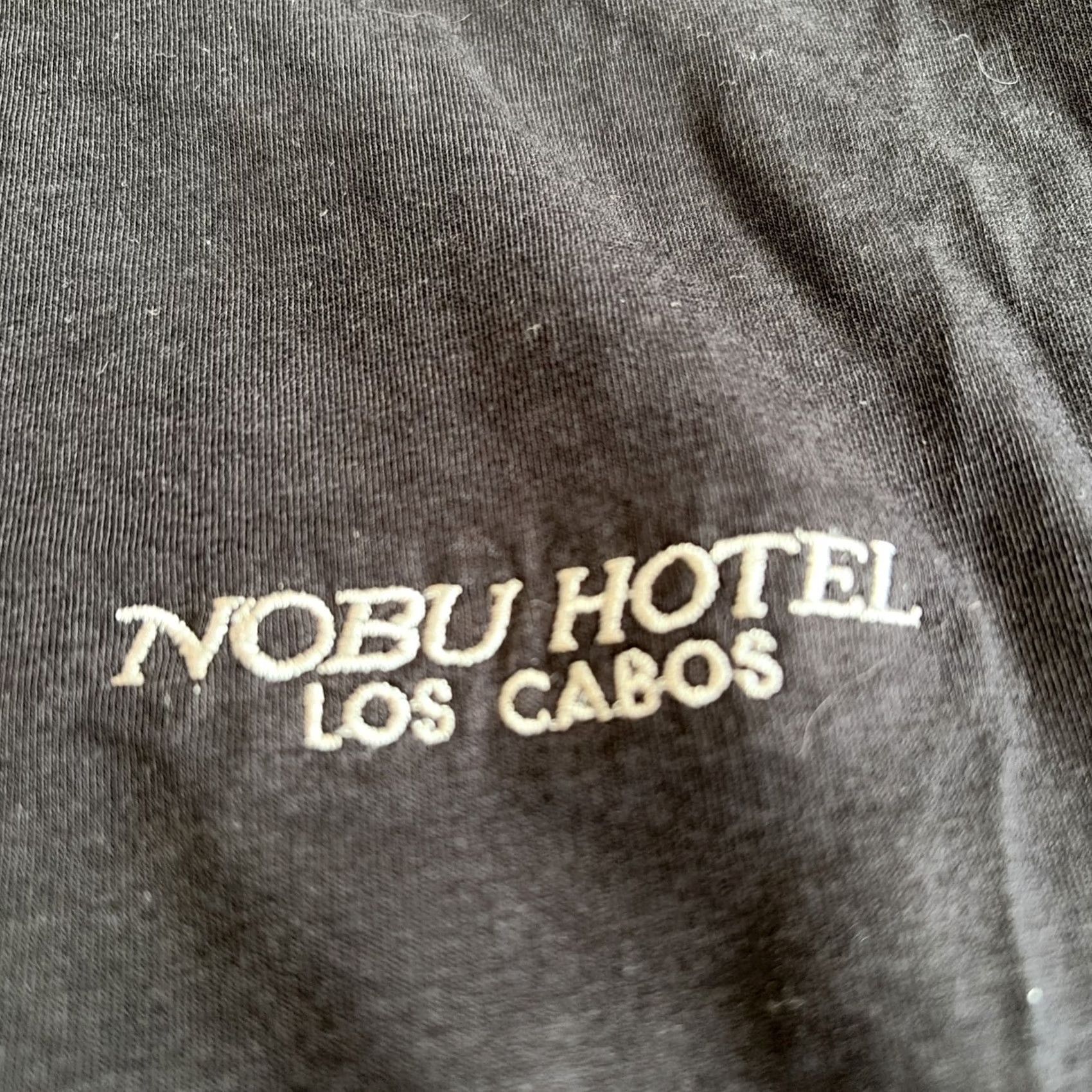 Vintage NOBU Hotel Los Cabos Embroidered Performance T Shirt Tasc XL Black Mens Size US XL / EU 56 / 4 - 2 Thumbnail
