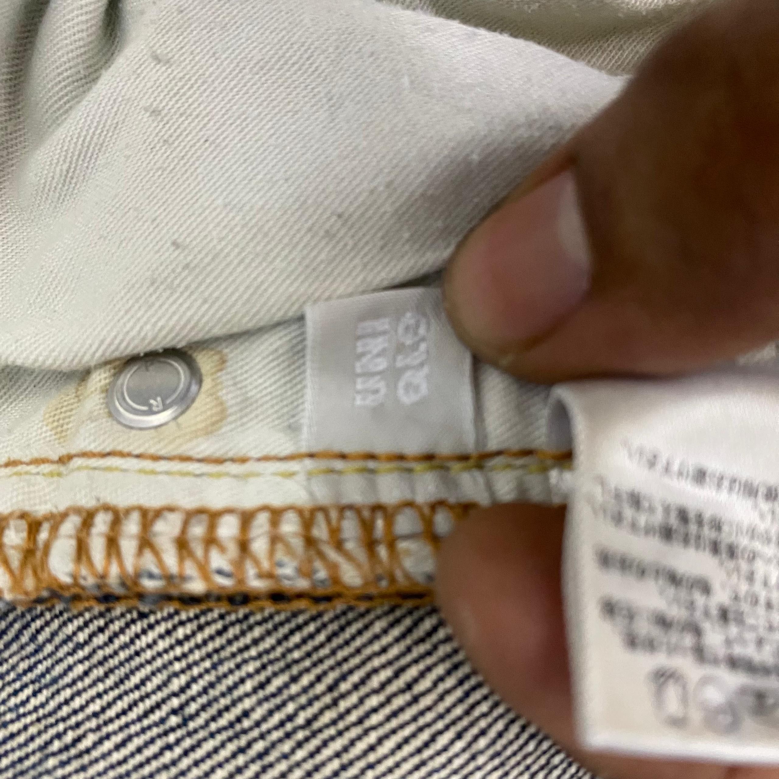 Japanese Brand 💥Best Offer💥Vintage Uniqlo Original Basic Denim Size US 34 / EU 50 - 17 Thumbnail