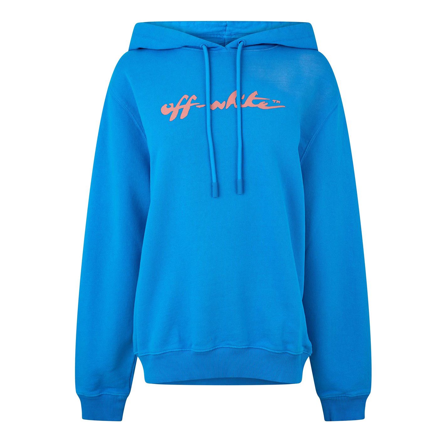 Off-White o1g2r1mq1224 Hoodie in Blue Size S / US 4 / IT 40 - 1 Thumbnail