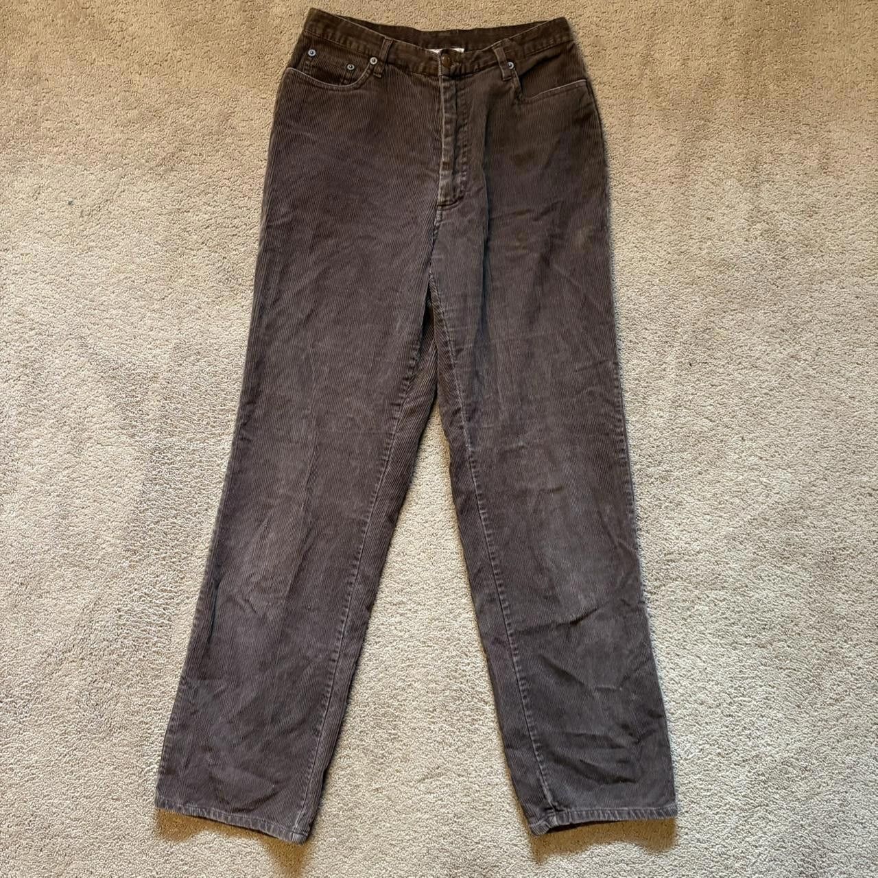 Faded Glory Faded Glory Women's Brown Trousers Size 28" / US 6 / IT 42 - 2 Thumbnail
