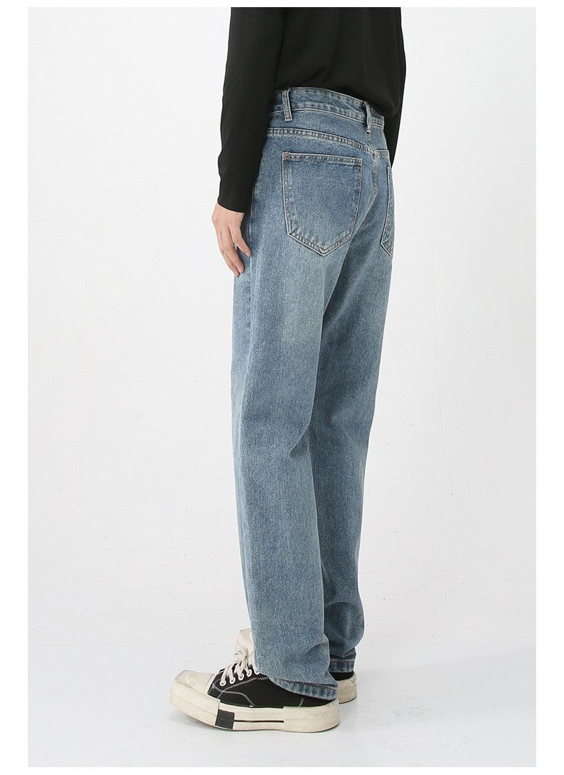 Japanese Brand × Jean Japanese light blue washed straight jeans loose Size US 32 / EU 48 - 3 Thumbnail