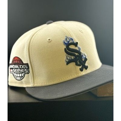 New Era Chicago White Sox Flame Logo 7 1/4 606 Brims Exclusive New E Size ONE SIZE - 1 Thumbnail