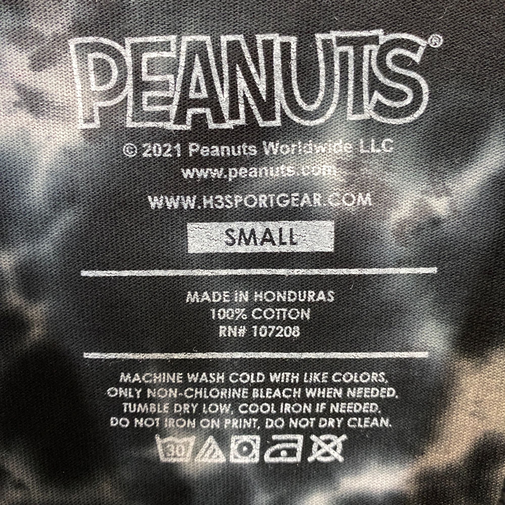 Peanuts Peanuts Snoopy Wall Tie Dye T-Shirt Small Size US S / EU 44-46 / 1 - 4 Thumbnail
