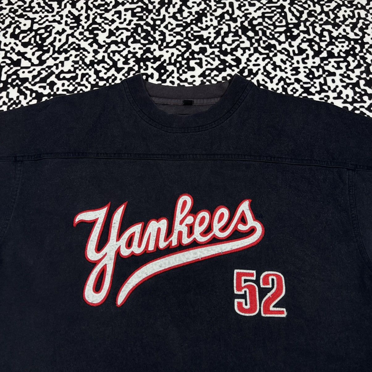 New York Yankees Vintage Y2K New York Yankees 50th Year Faded Boxy T-shirt Size US M / EU 48-50 / 2 - 14 Thumbnail