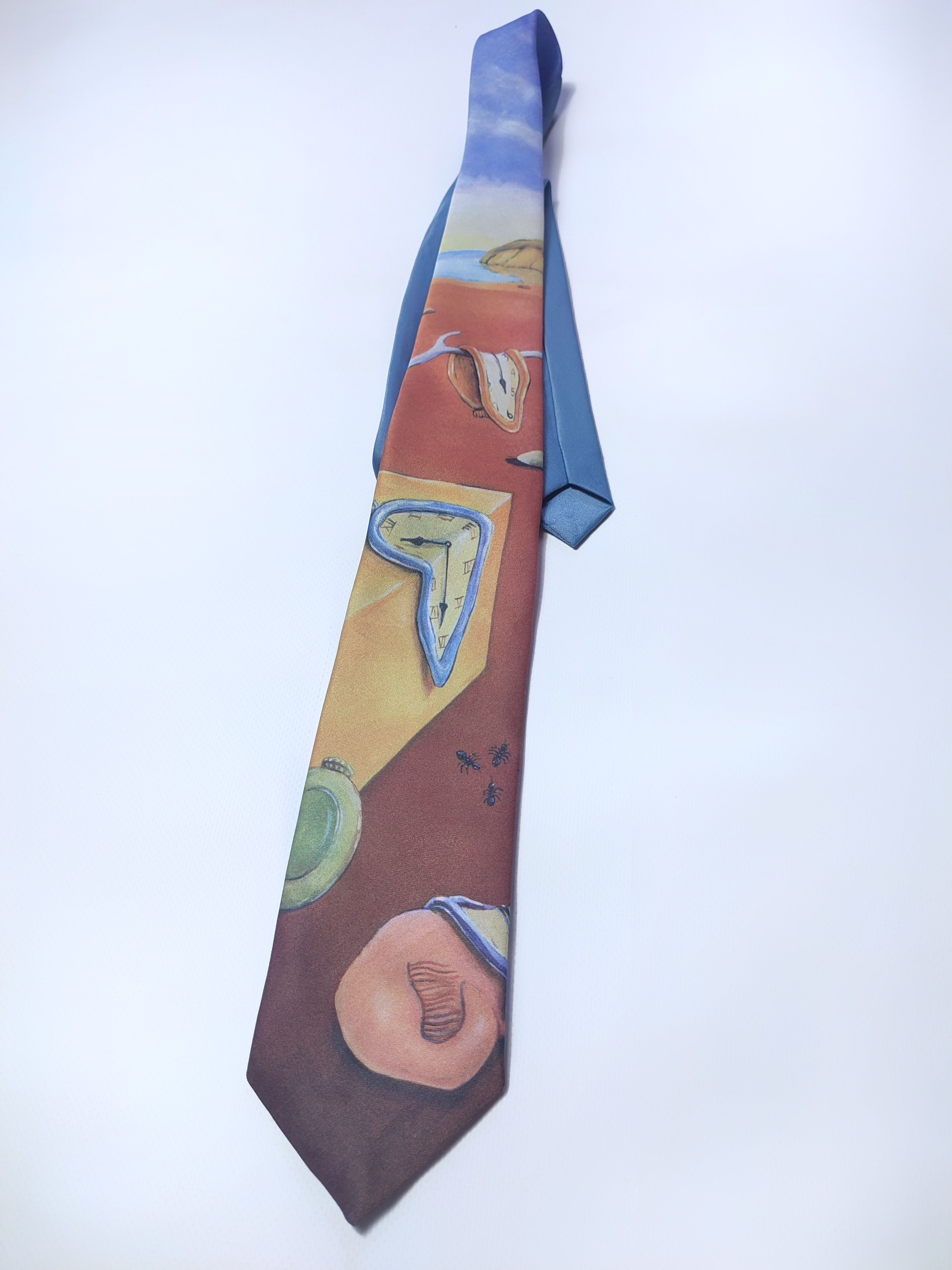 Vintage Ralph Marlin “Time Warp” Vintage 1991 Novelty Necktie Size ONE SIZE - 3 Thumbnail