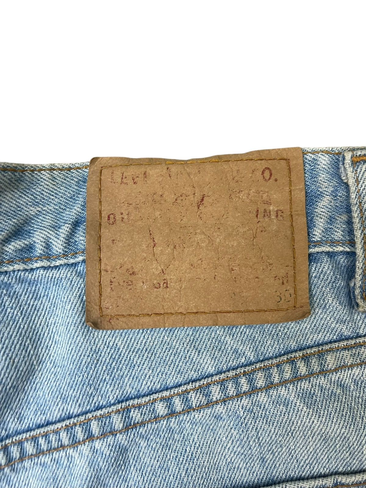 Levi's Vintage Levi’s 505 Regular Fit Straight Leg Jeans Size US 33 - 4 Thumbnail