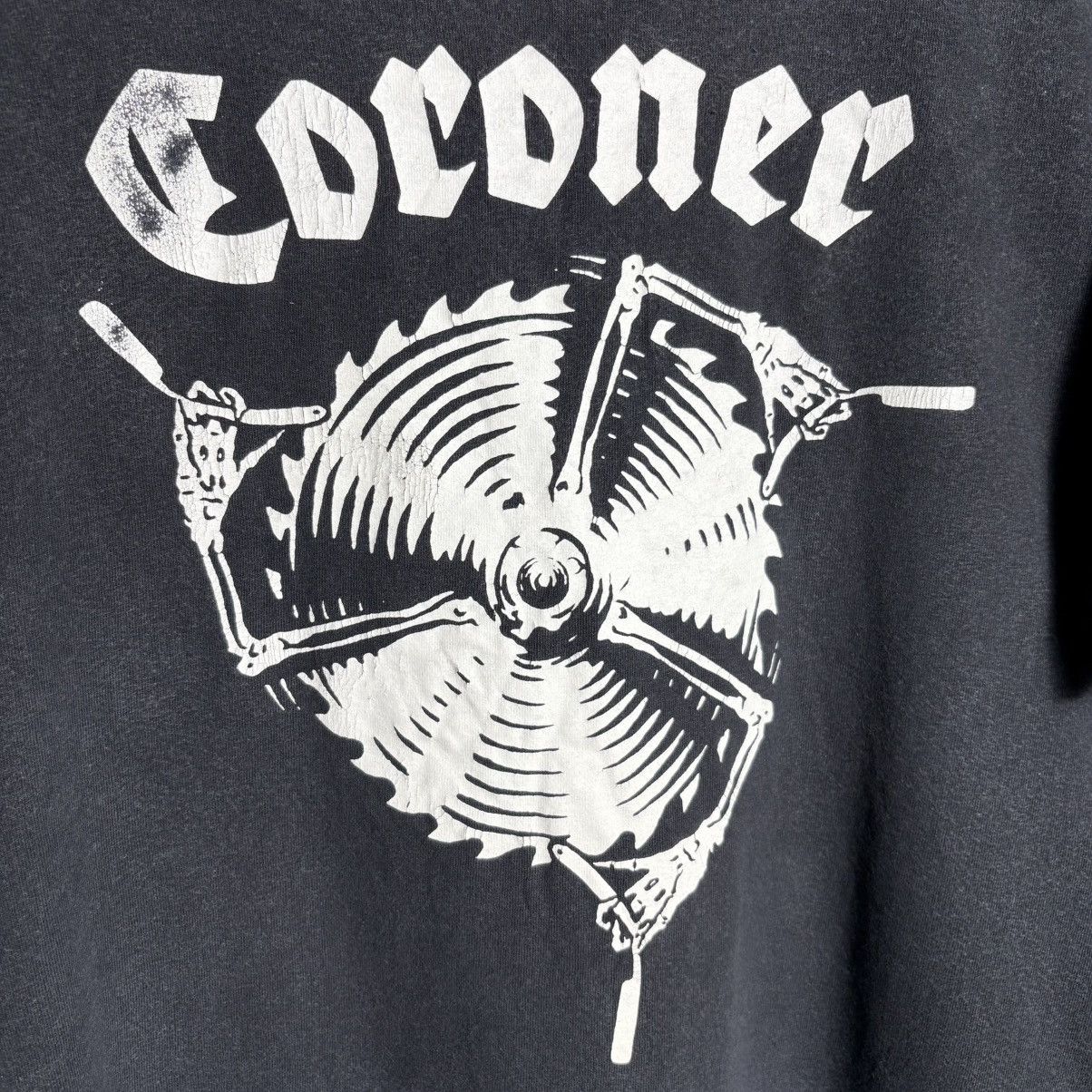 Band Tees Vintage 90s Coroner Metal Band Tee Size US M / EU 48-50 / 2 - 3 Thumbnail