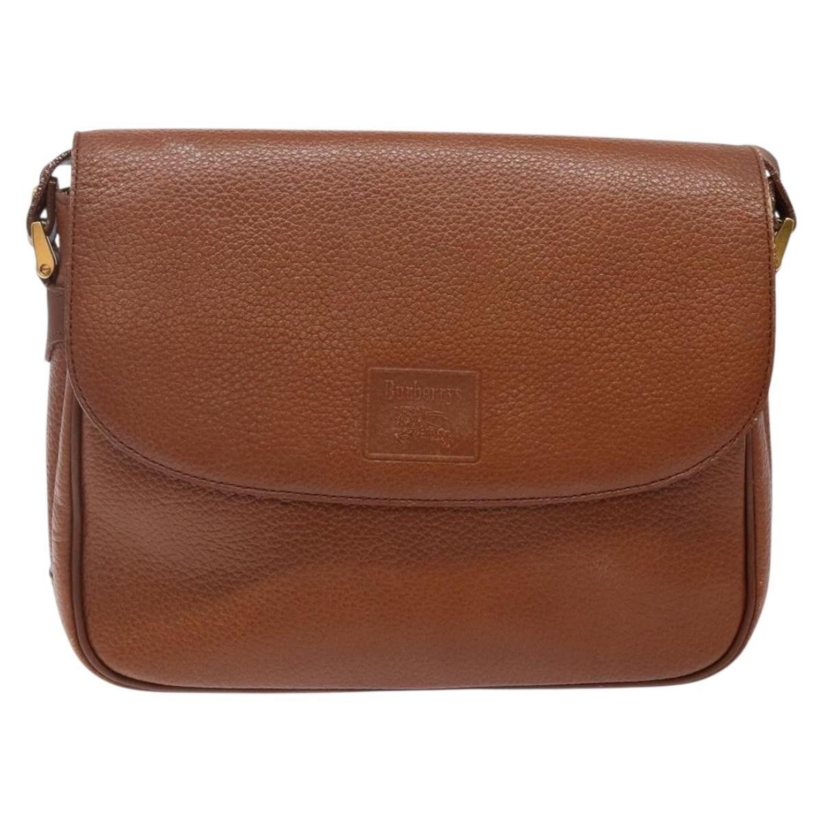 Burberry Burberry Flap Shoulder Bag Leather Size ONE SIZE - 1 Thumbnail