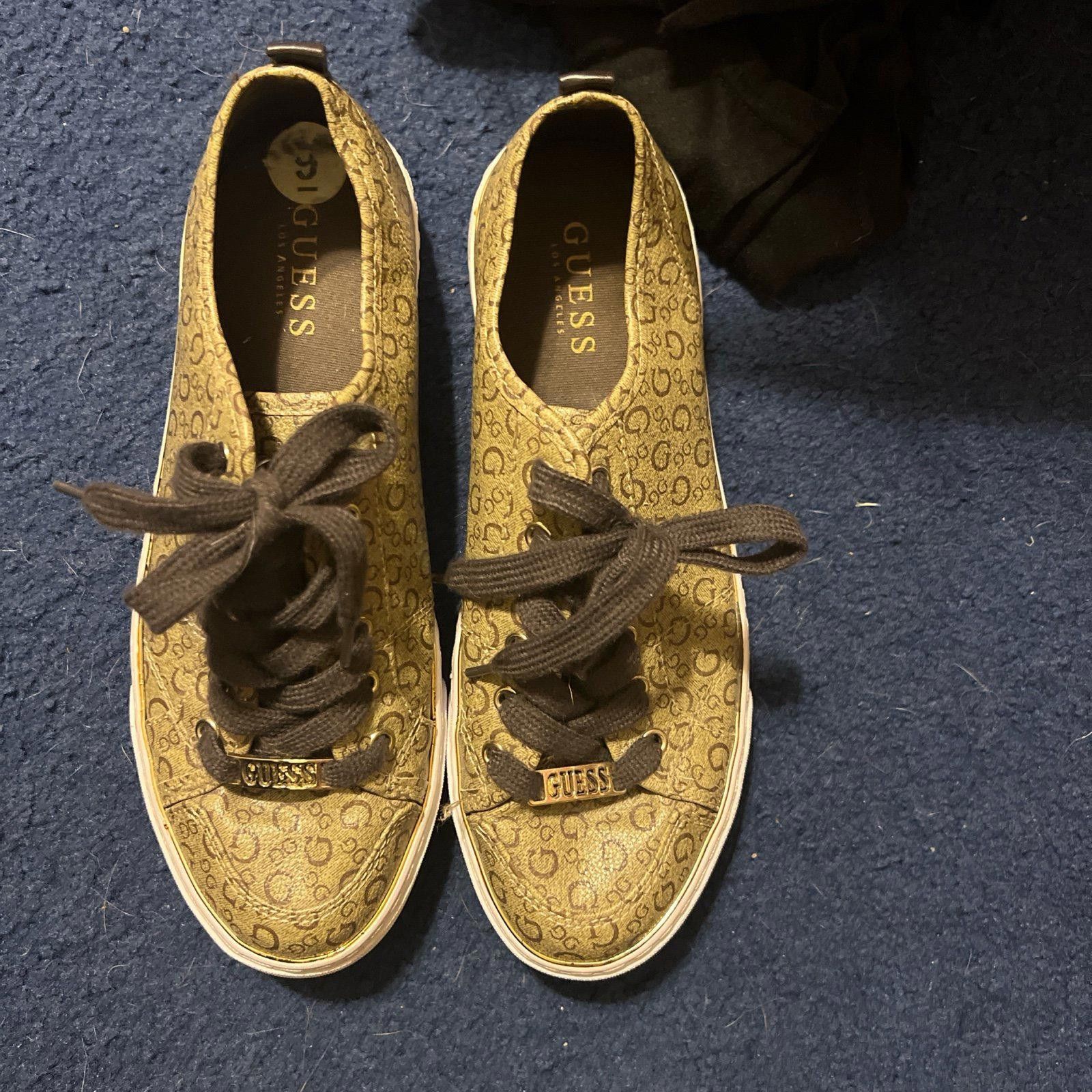 Guess GUESS KIRKWEL BROWN SIGNATURE LOGO SNEAKERS SHOES SIZE 9 Size US 9 / IT 39 - 1 Thumbnail
