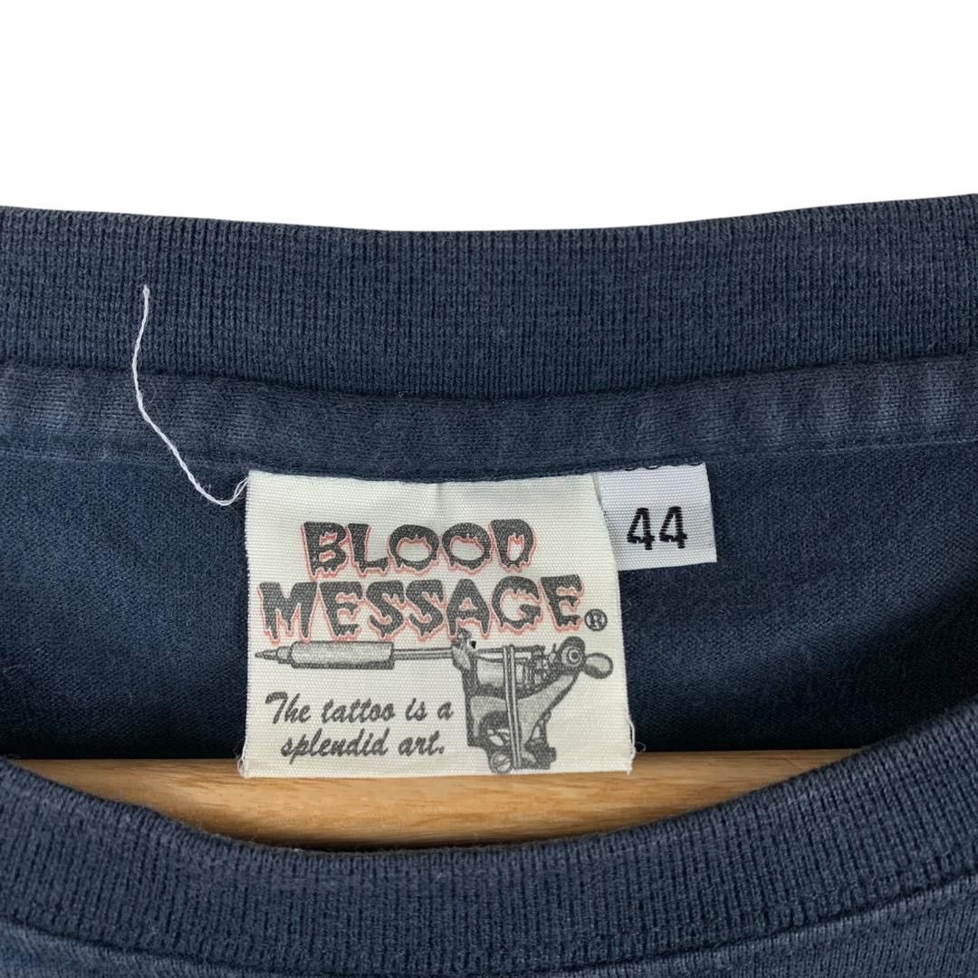 Japanese Brand Vintage BLOOD MASSAGE the tattoo is a splendid art tee Size US M / EU 48-50 / 2 - 4 Thumbnail