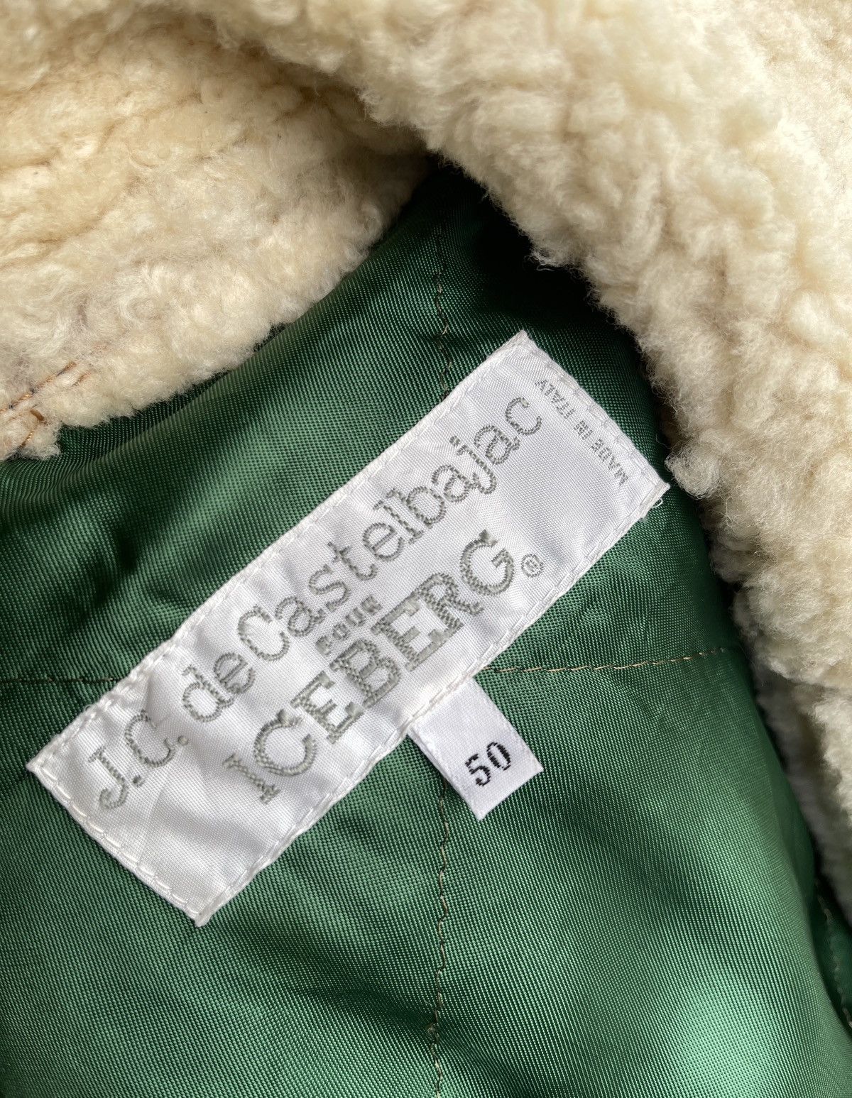 Iceberg 1980 Shearling J.C De Castelbajac Iceberg Pour Jacket Size US M / EU 48-50 / 2 - 13 Thumbnail