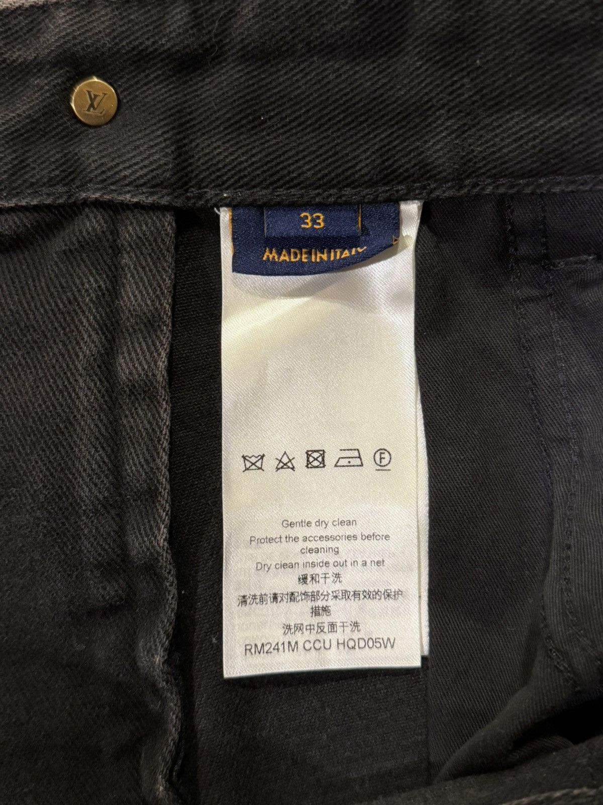 Louis Vuitton Louis Vuitton Denim Workwear Monogram Print Pocket Trousers Size US 33 - 12 Thumbnail