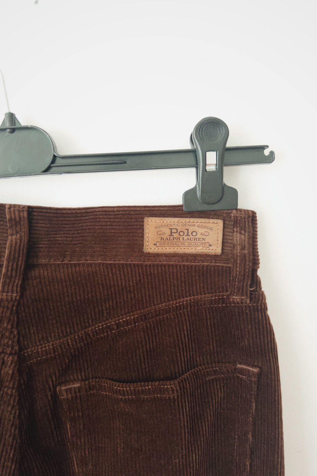 Polo Ralph Lauren Polo Ralph Lauren brown velvet pants woman S Size 27" / US 4 / IT 40 - 3 Thumbnail