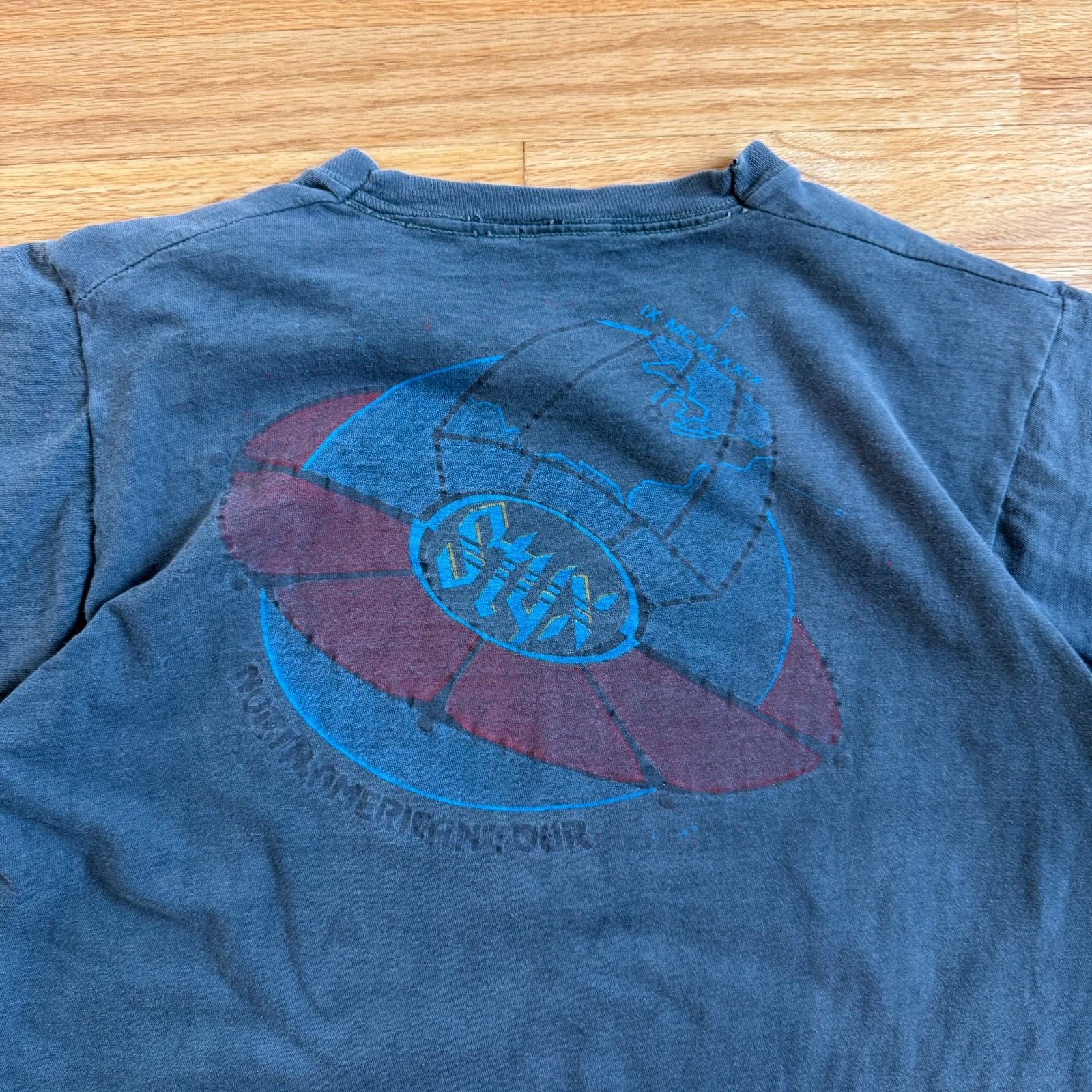 Band Tees Vintage 1979 STYX The Grand Decathlon T-Shirt Medium Size US M / EU 48-50 / 2 - 4 Thumbnail