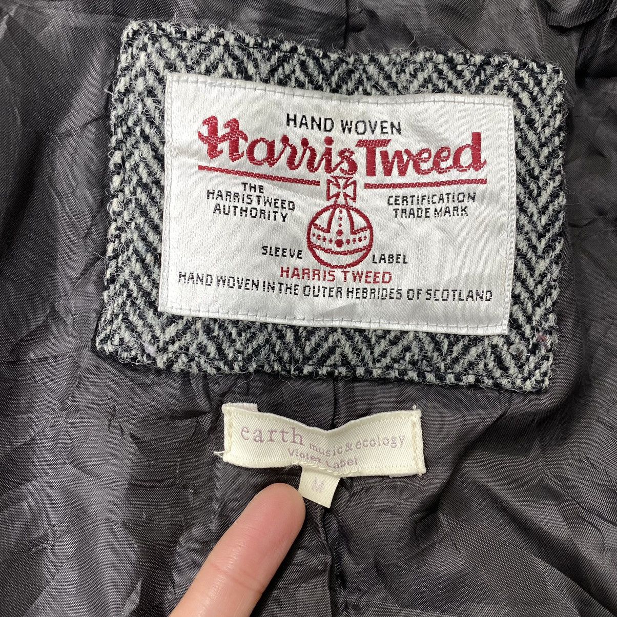 Harris Tweed HARRIS TWEED x Earth Music Ecology Grey Wool Parka Size US M / EU 48-50 / 2 - 6 Thumbnail