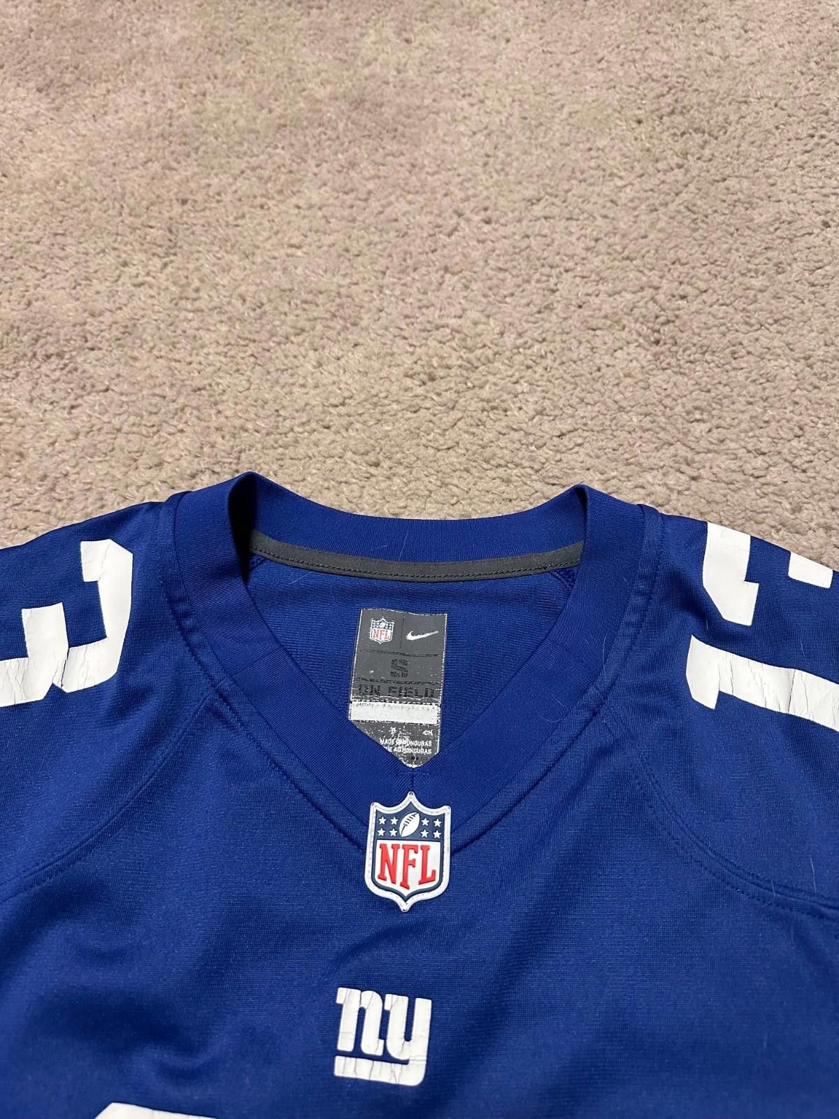 Nike Odell Beckham Jr #13 NY Giants Jersey S Nike NFL On Field Size US S / EU 44-46 / 1 - 4 Thumbnail