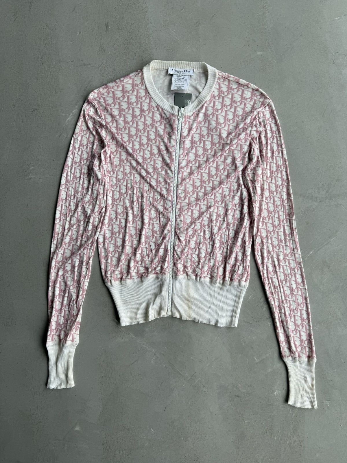 Dior Archive Dior - John Galliano Era Silk Oblique Jacket Size M / US 6-8 / IT 42-44 - 1 Thumbnail