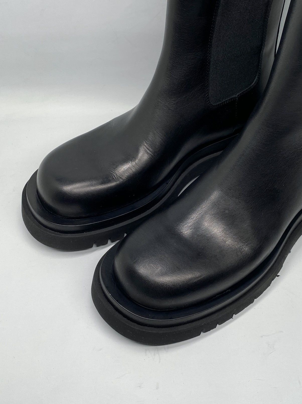 Bottega Veneta Bottega Veneta Lug Sole Leather Boots size 40 Size US 10 / IT 40 - 6 Thumbnail