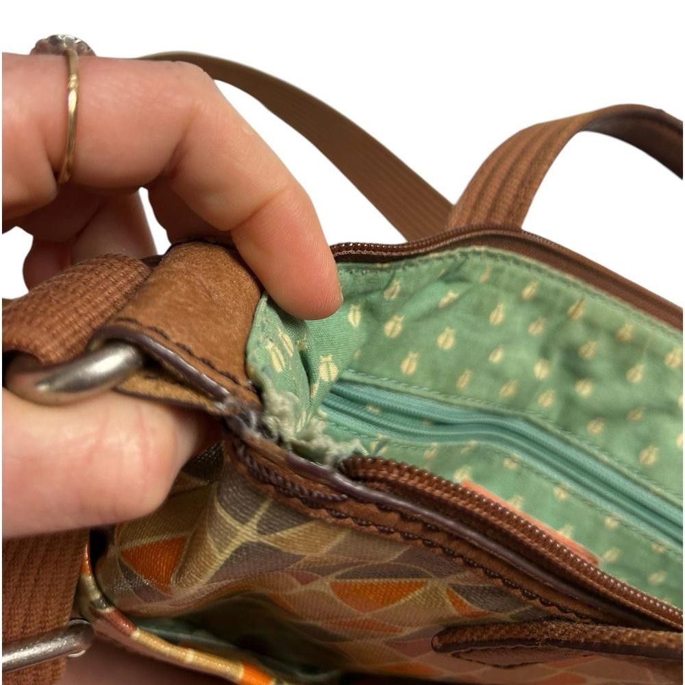 Fossil Fossil l Vintage Keyper Coated Canvas Crossbody Bag Size ONE SIZE - 7 Thumbnail