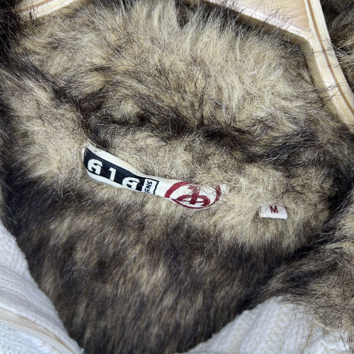 If Six Was Nine × Japanese Brand × Le Grande Bleu (L.G.B.) Fur Hoodie Ifsixwasnine LGB Style Y2K Japanese Brand Size US M / EU 48-50 / 2 - 7 Thumbnail