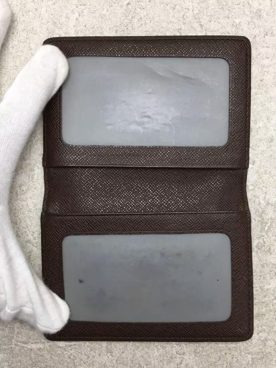 Louis Vuitton Louis Vuitton Damier Ebene Porte de Carte Vertical Brown Size ONE SIZE - 4 Thumbnail