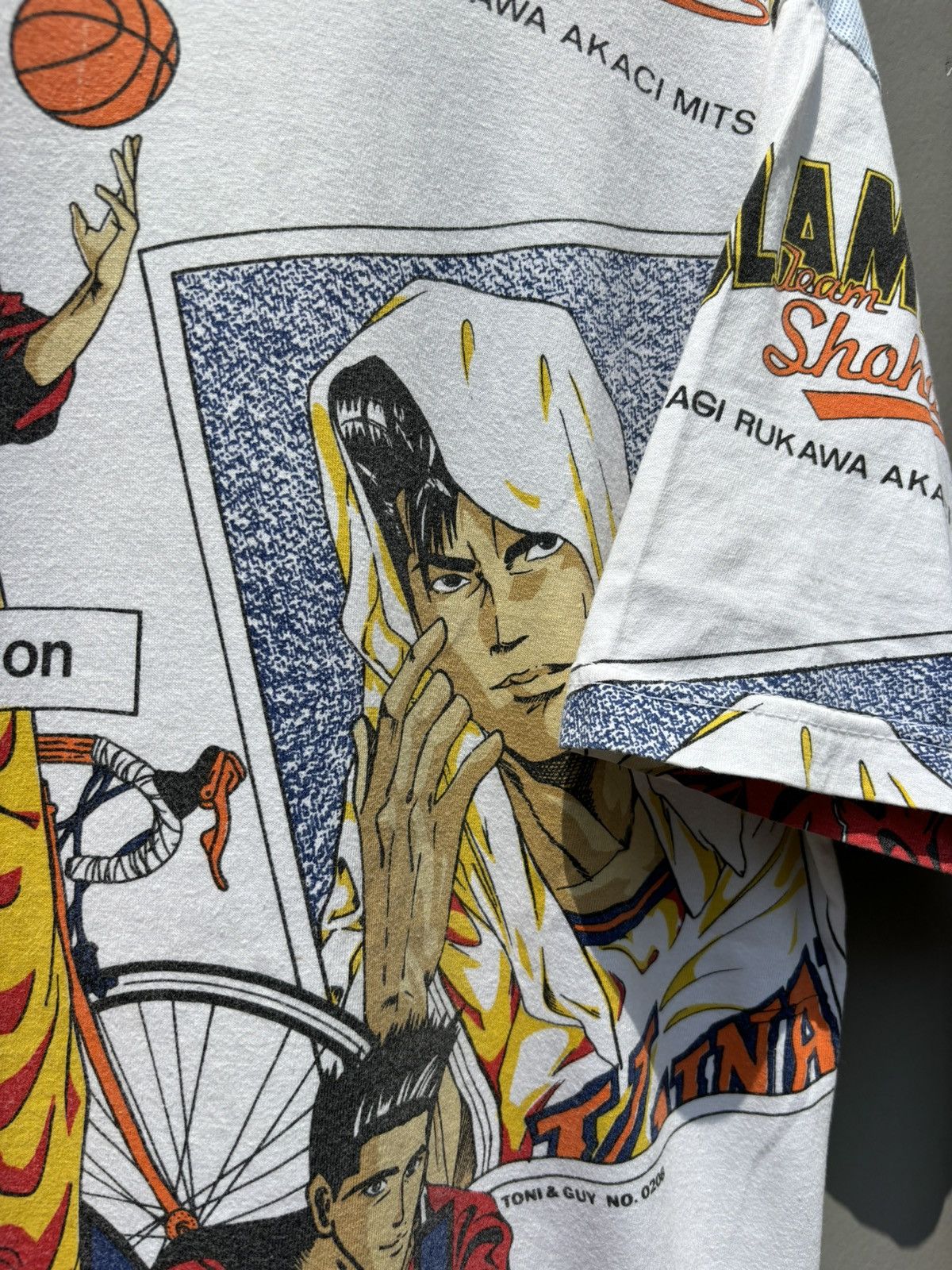 Anime × Vintage Vintage Slam Dunk AOP Shirt Size US L / EU 52-54 / 3 - 5 Thumbnail