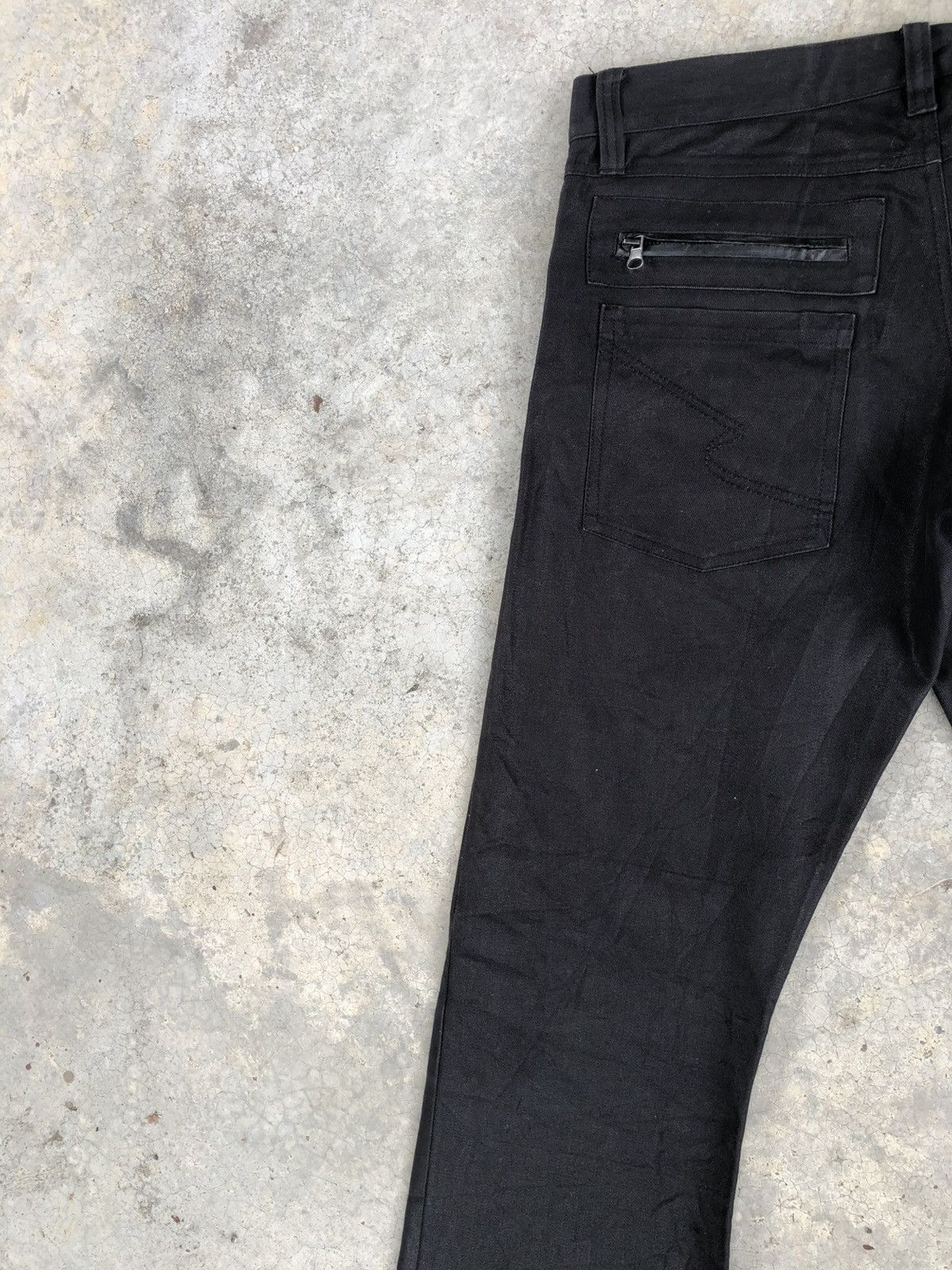 If Six Was Nine Semantic Design Flared Jeans Wax Jeans Size US 32 / EU 48 - 9 Thumbnail