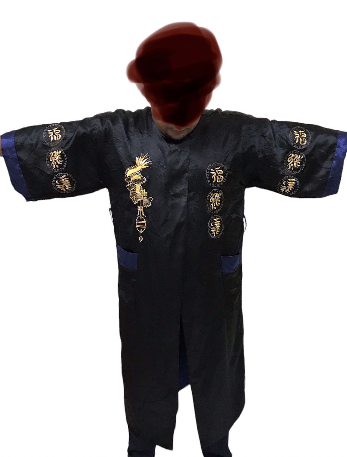 Japanese Brand Vintage Pyajamas Silk Reversible Dragon Size US M / EU 48-50 / 2 - 19 Thumbnail