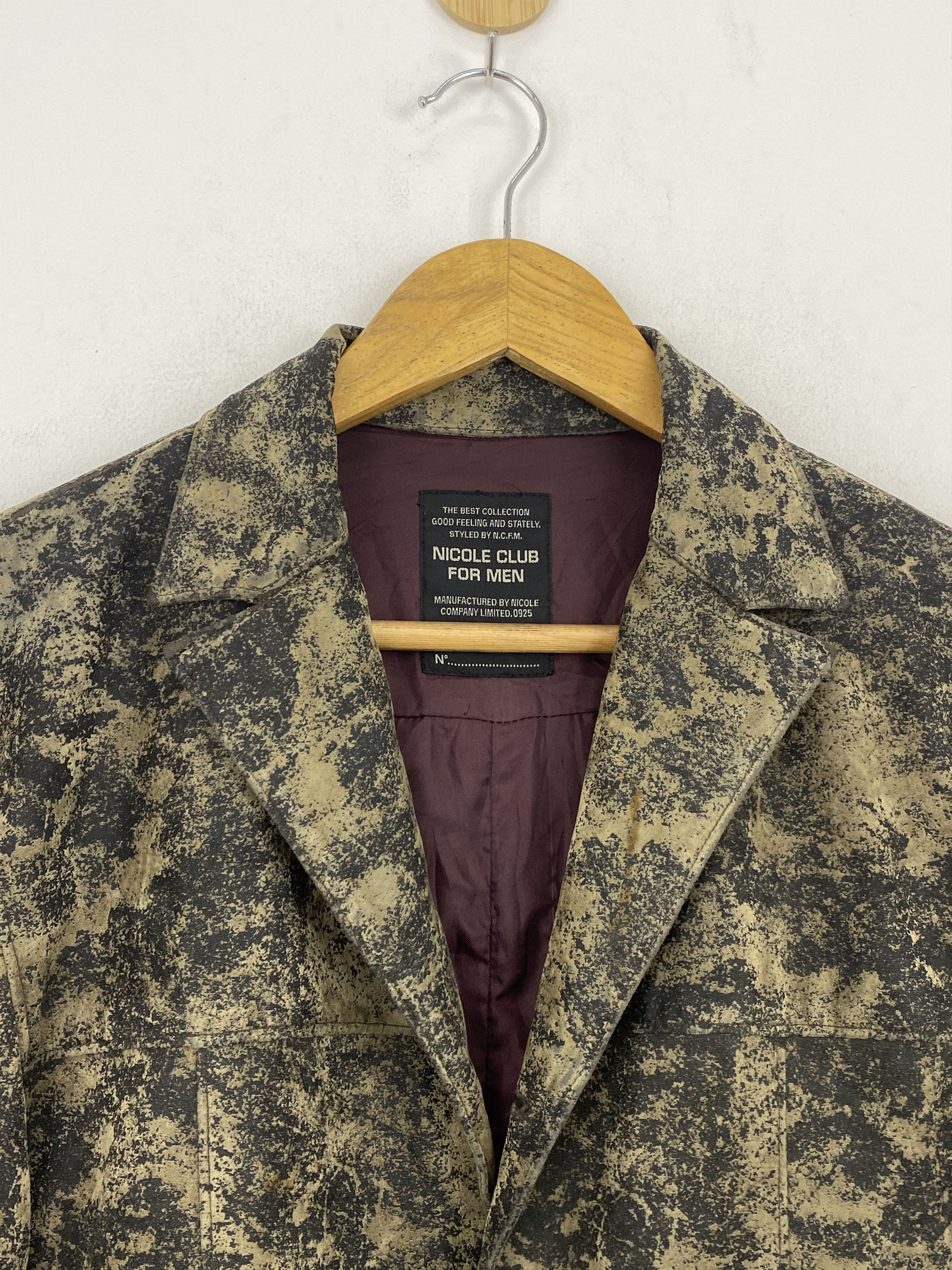 Nicole Club Vintage Nicole Club Full Printed Blazer Jacket MJ0094Z Size US S / EU 44-46 / 1 - 10 Thumbnail