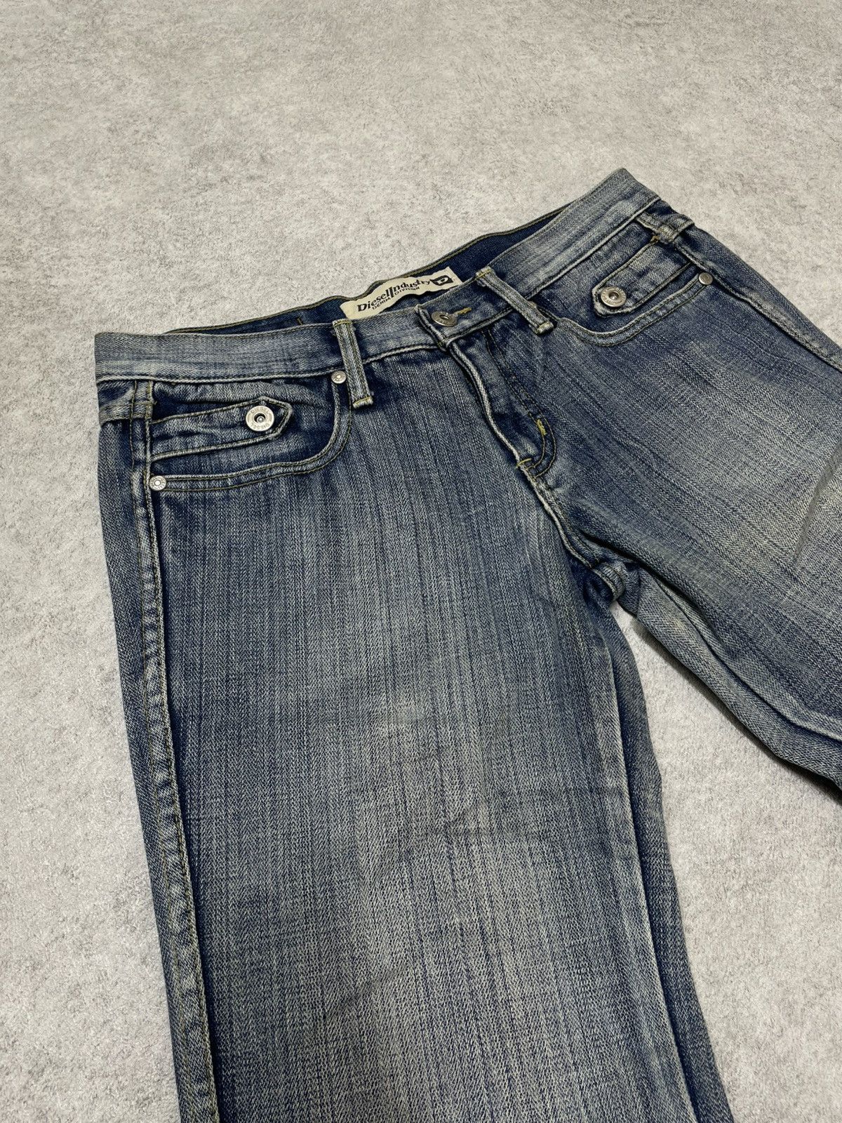 If Six Was Nine Diesel Ifsixwasnine Style Flare Denim Rockstar Grail LGB Size US 29 - 3 Thumbnail