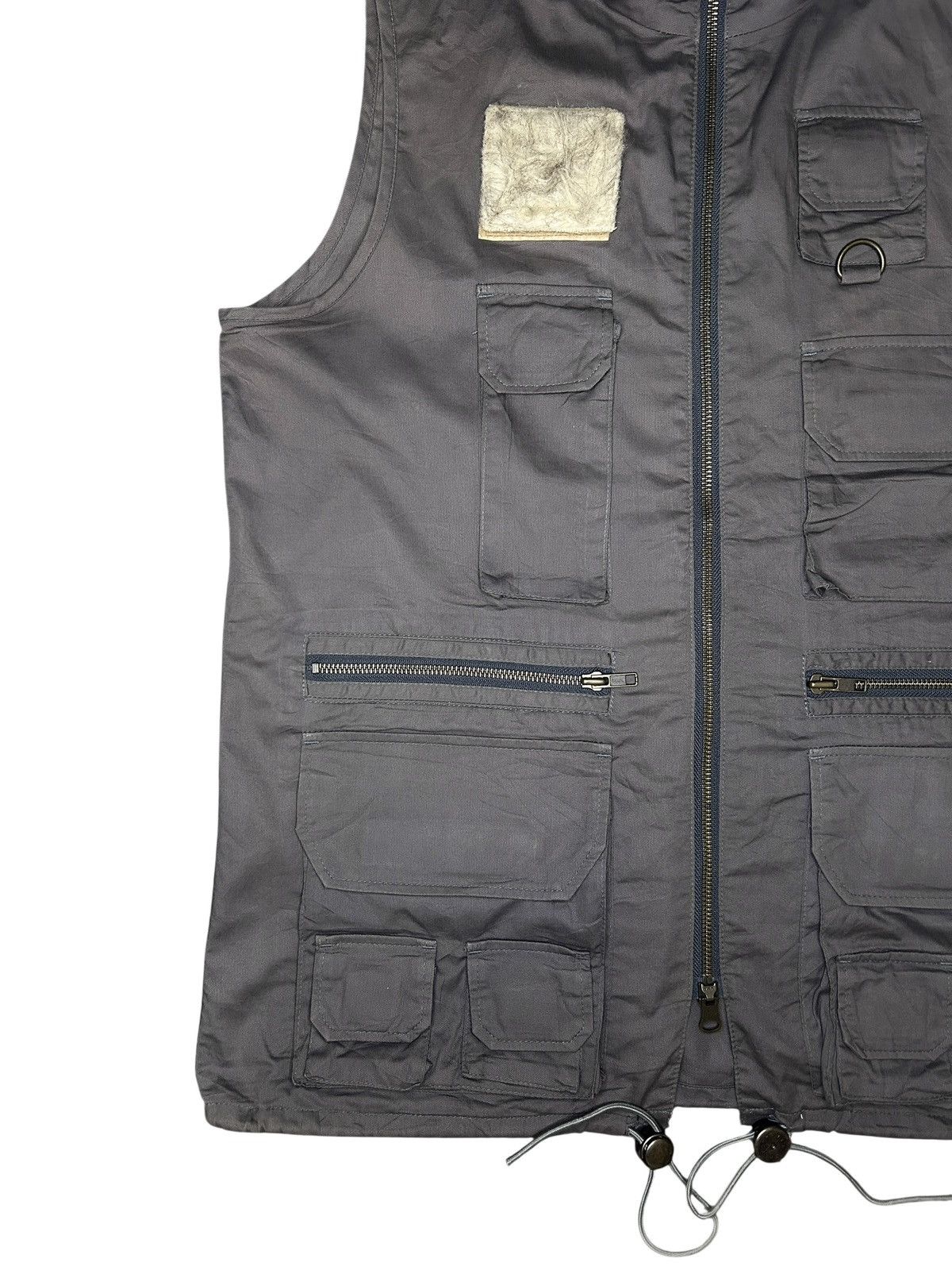 Beauty Beast 90s Cargo Vest with Fur Patch Size US L / EU 52-54 / 3 - 7 Thumbnail