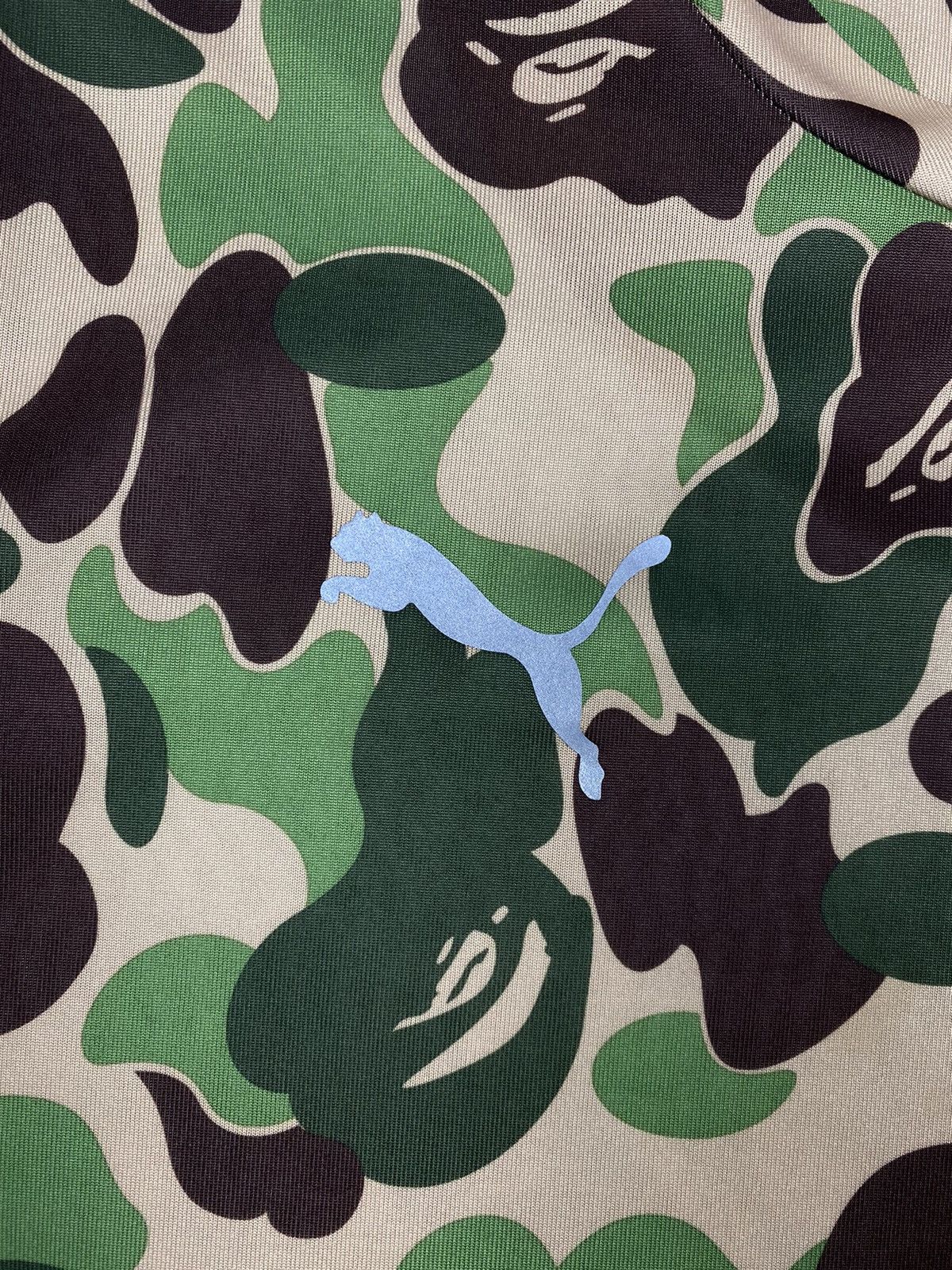 Bape × Puma A Bathing Ape Bape x Puma ABC Camo Jersey T Shirt Size US M / EU 48-50 / 2 - 6 Thumbnail