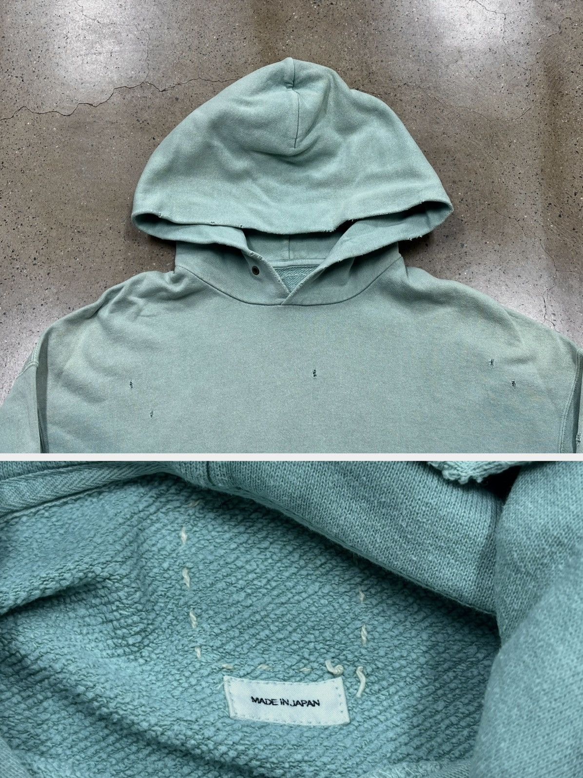 Visvim Visvim 22ss AMPLUS HOODIE P.O. CRASH Lt.blue Size US L / EU 52-54 / 3 - 5 Thumbnail