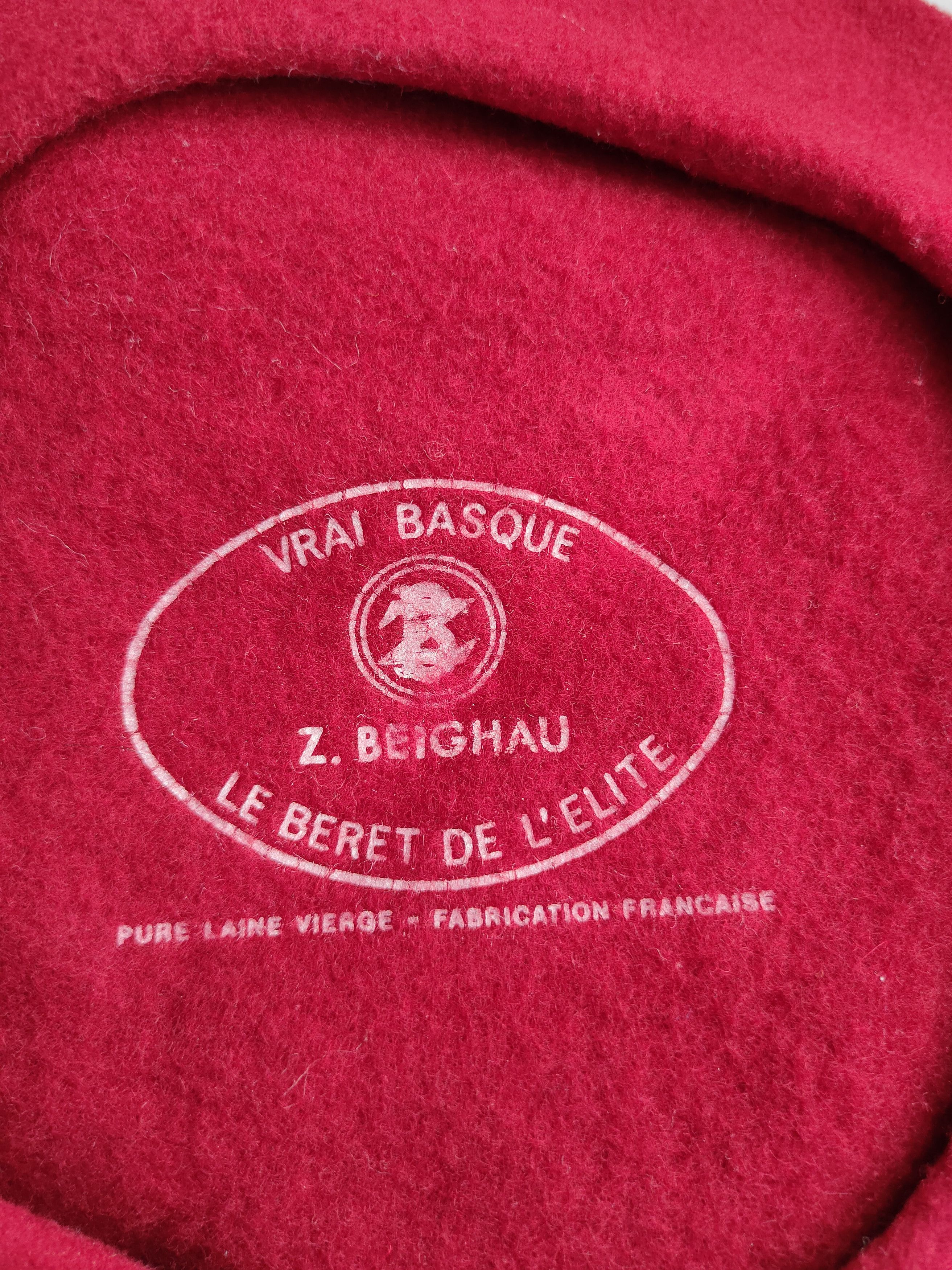 Vintage Vintage Vrai Basque Beret Wool Military Paratrooper Hat Size ONE SIZE - 4 Thumbnail
