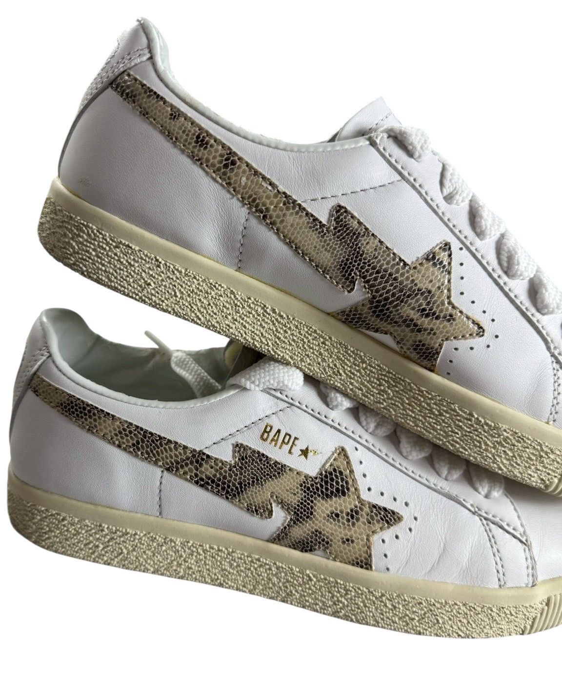 Bape BAPE Apesta White/snake Size US 9 / EU 42 - 8 Thumbnail