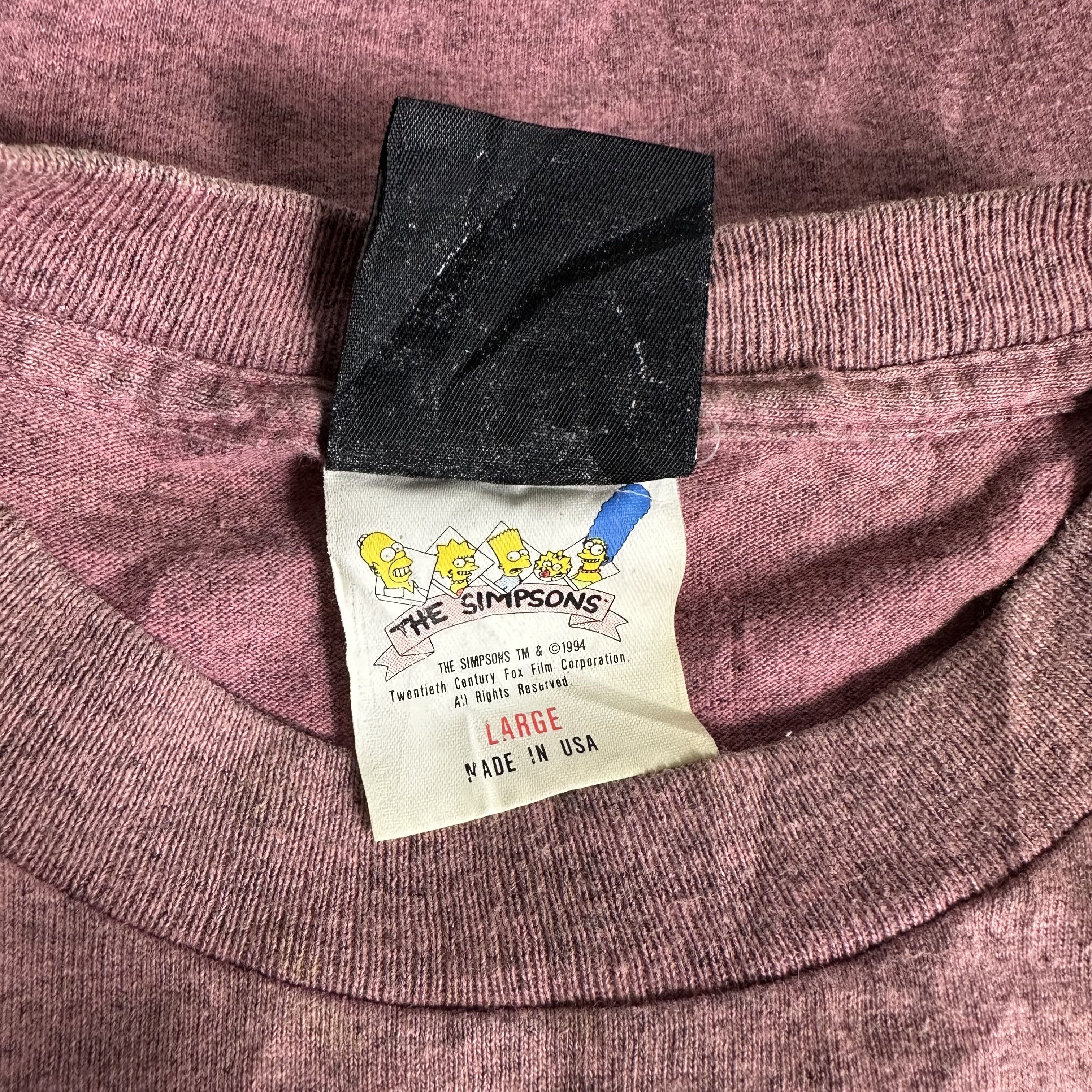 The Simpsons 🔥RARE🔥Vintage 90s Bart Simpsons Skateboard OG T-shirt Size US L / EU 52-54 / 3 - 8 Thumbnail