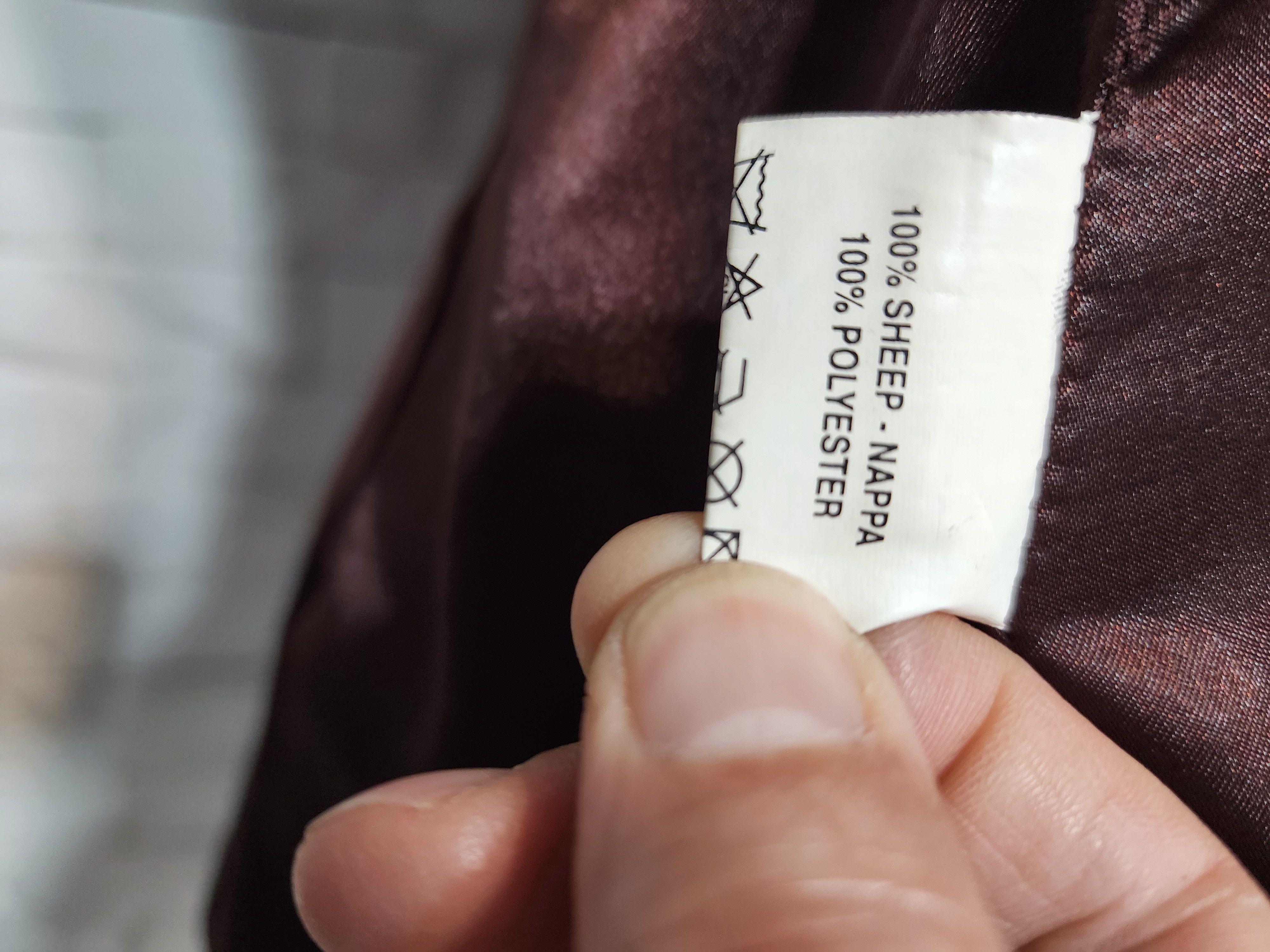 Other Brown Leather Jacket: Women's Button-Up with Pockets Size L / US 10 / IT 46 - 10 Thumbnail