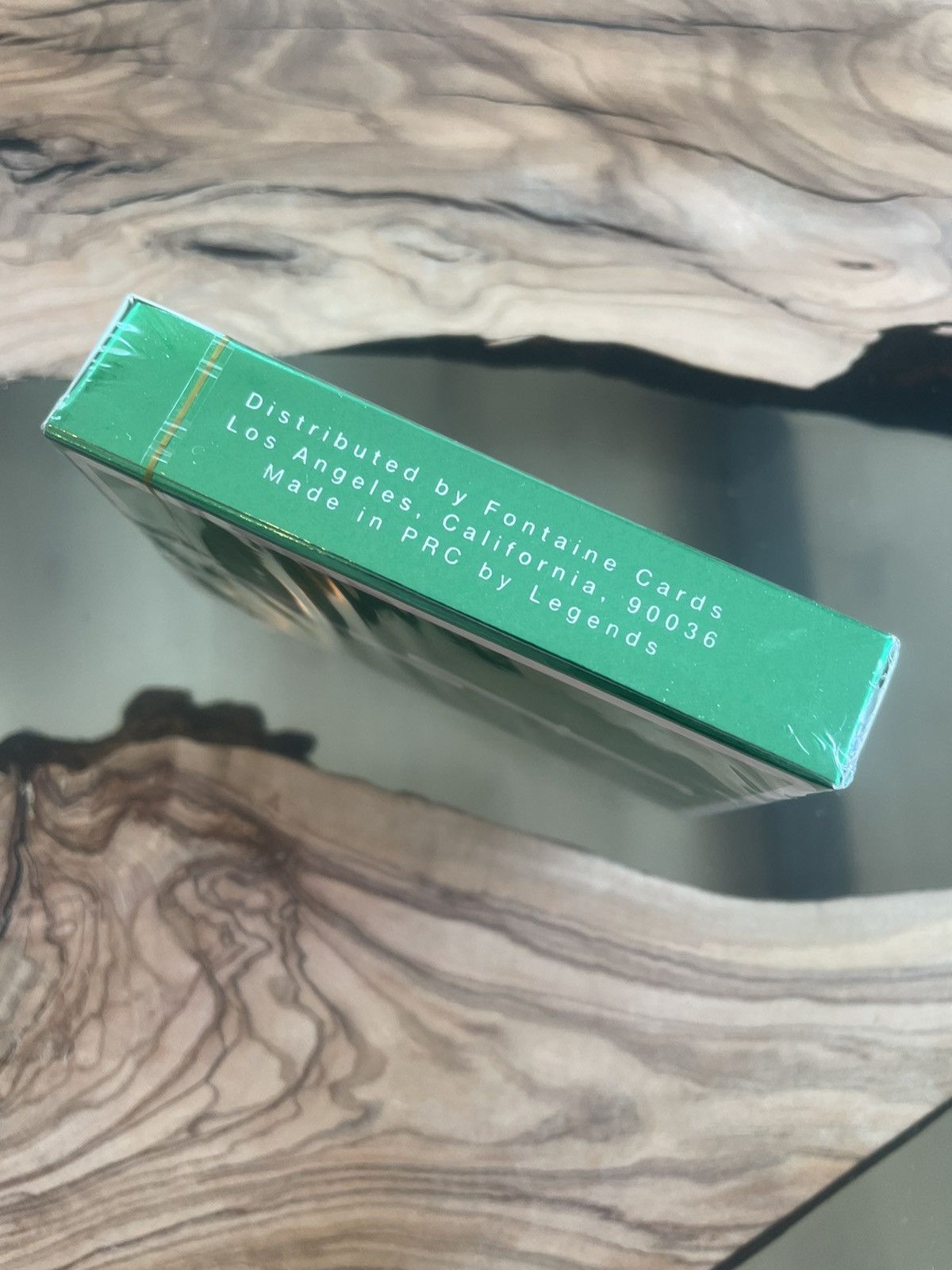 Bicycle FONTAINE LIMITED EMERALD FOIL - SINGLE DECK PLAYING CARDS Size ONE SIZE - 6 Thumbnail