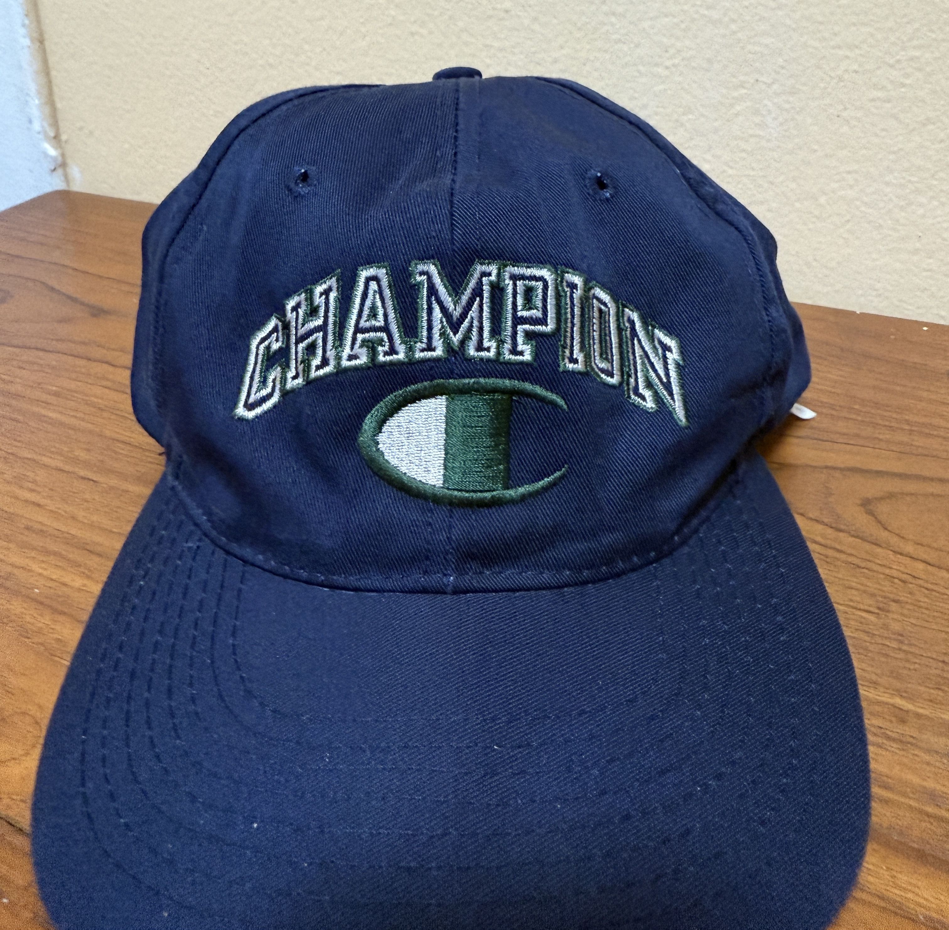 Champion Navy Champion cap hat Size ONE SIZE - 2 Thumbnail