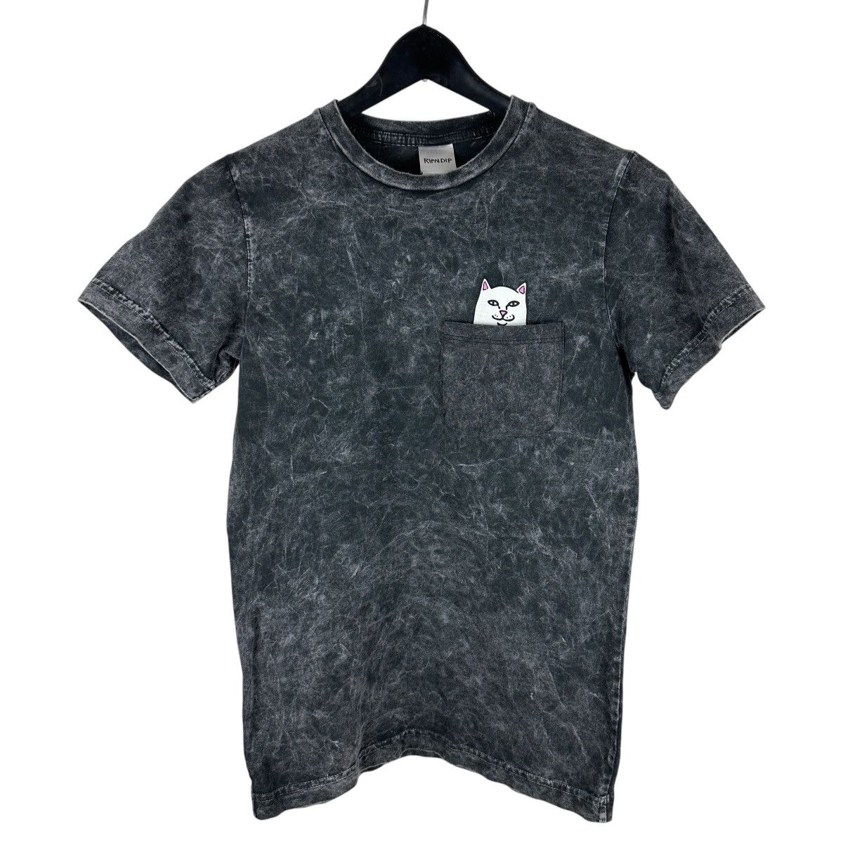 RIPNDIP Mens Y2K RipNDip Acid Wash Front Pocket Shirt Size US S / EU 44-46 / 1 - 1 Thumbnail