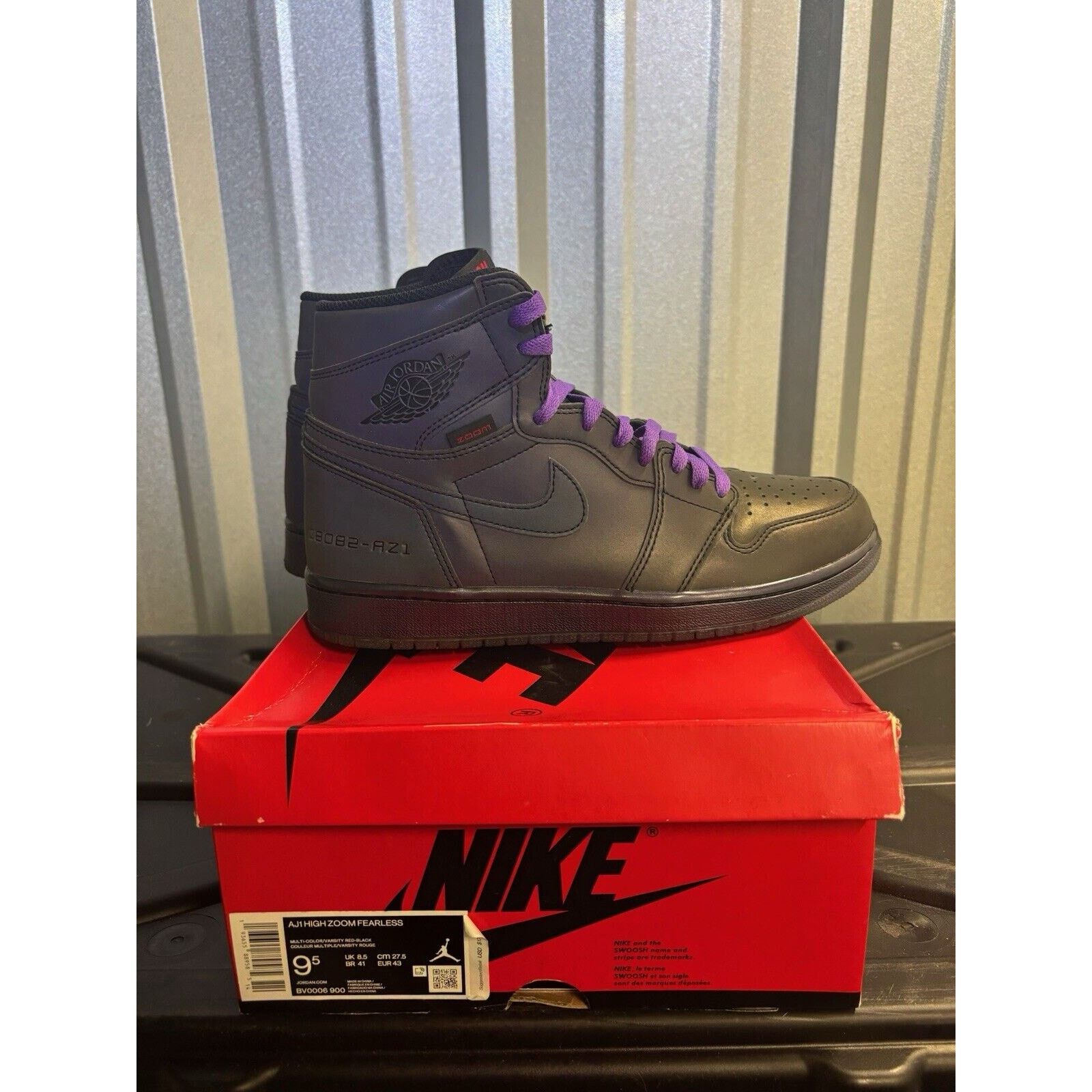 Jordan Brand Size 9.5 - Air Jordan 1 Retro Zoom High Fearless OG AMAZING Size US 9.5 / EU 42-43 - 1 Thumbnail