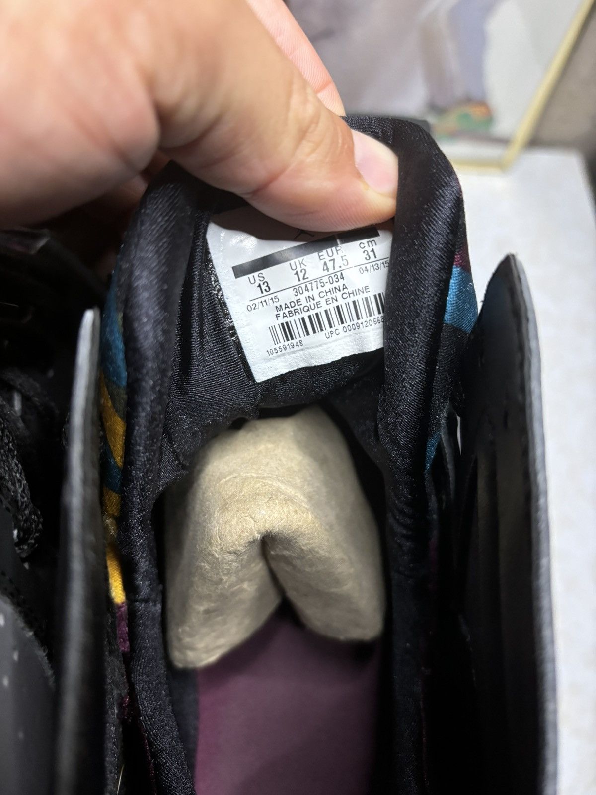 Jordan Brand Air Jordan 7 Retro 2015 Bordeaux 2015 Size US 13 / EU 46 - 6 Thumbnail