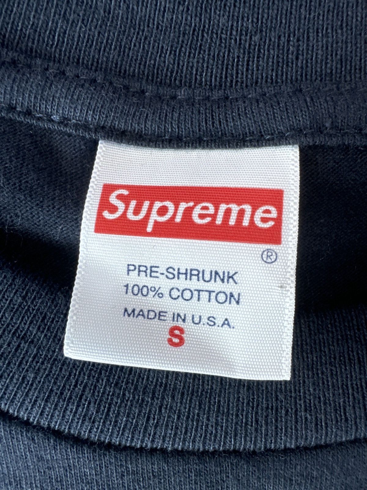 Supreme Supreme “The Killer Trust” Tee (NAVY) Size US S / EU 44-46 / 1 - 3 Thumbnail