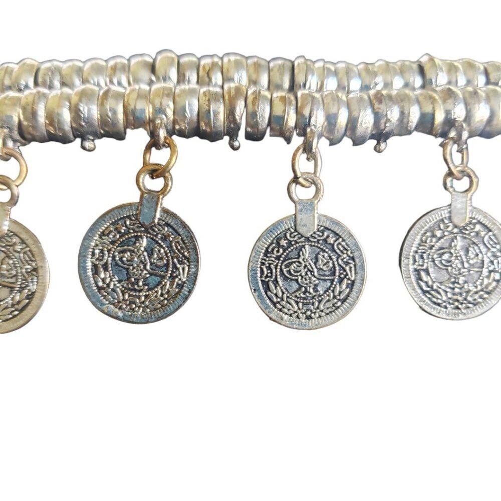 Designer Bohemian Vintage Silver Plated Bracelet Size ONE SIZE - 6 Thumbnail