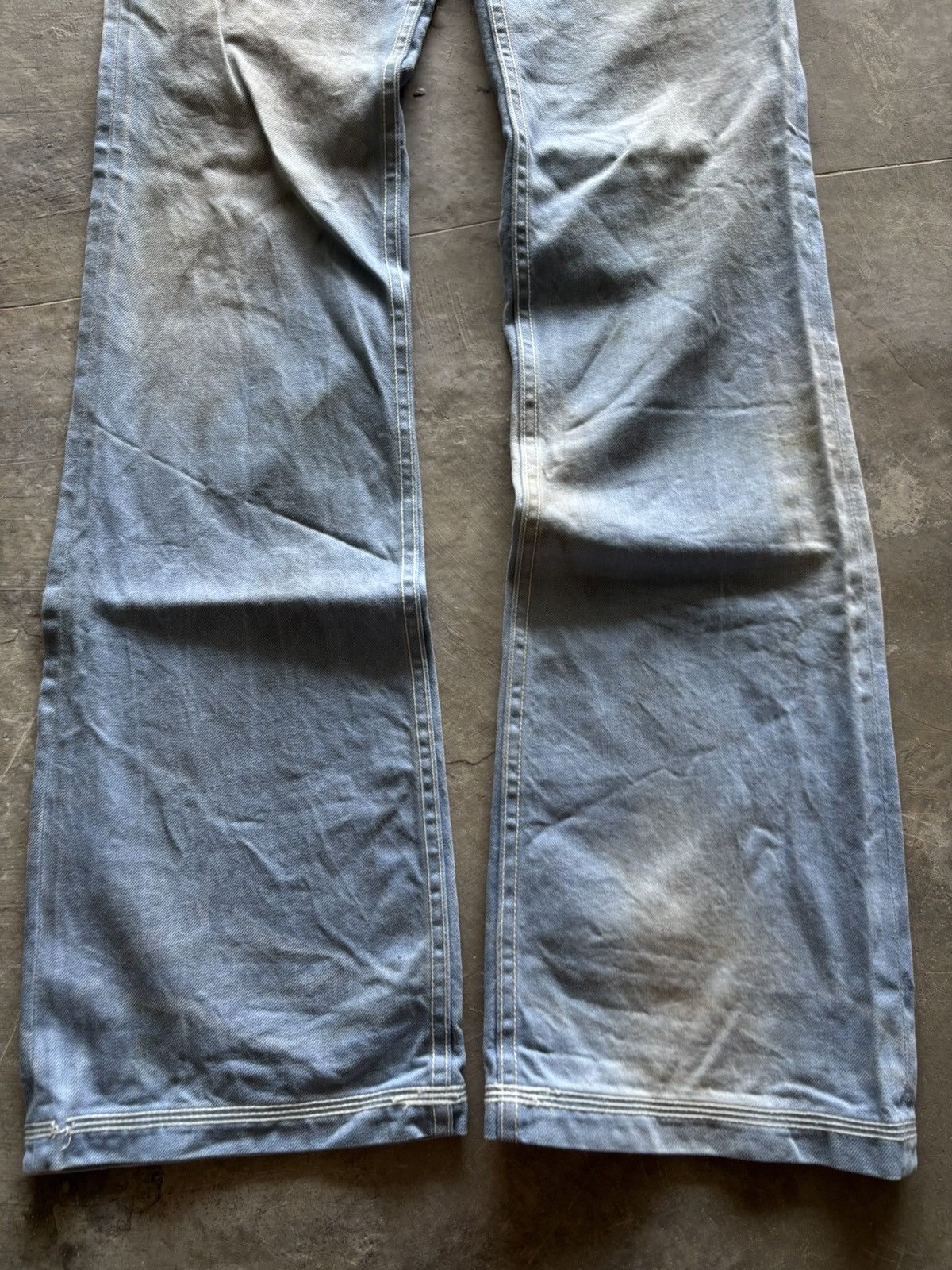 Tornado Mart OF THE NEIGE STYLE flare japanese denim whiskered washed Size US 32 / EU 48 - 12 Thumbnail