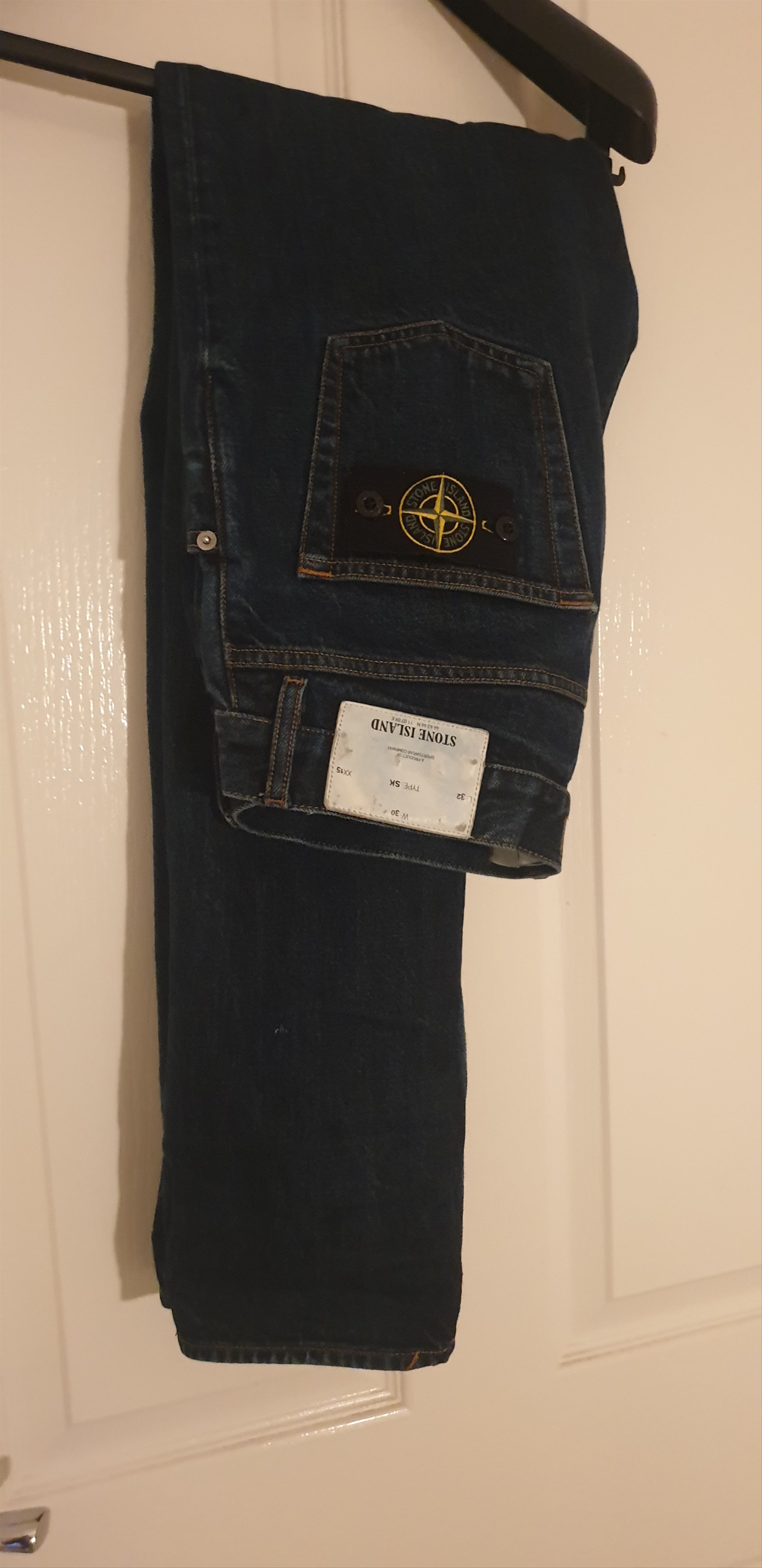 image of Stone Island Sk Jeans 30"w 32"long in Indigo, Men's