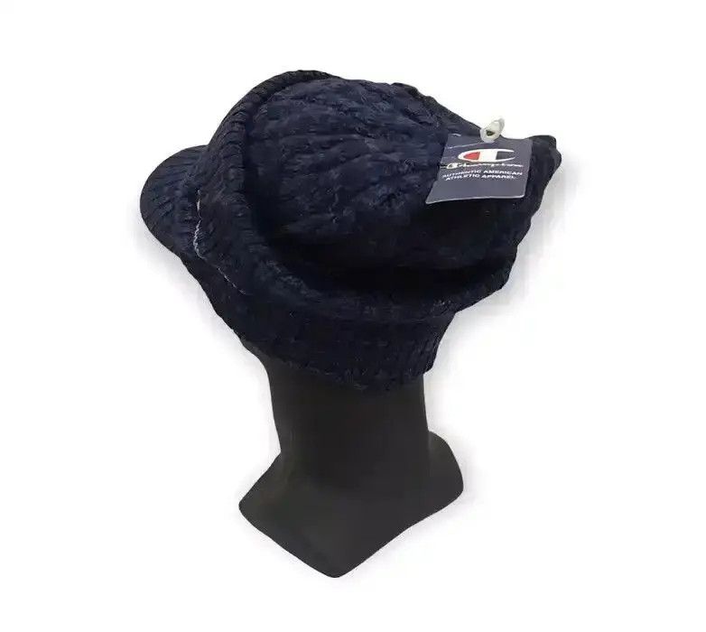 Champion Champion Knit Visor Beanie Hat Size ONE SIZE - 3 Thumbnail