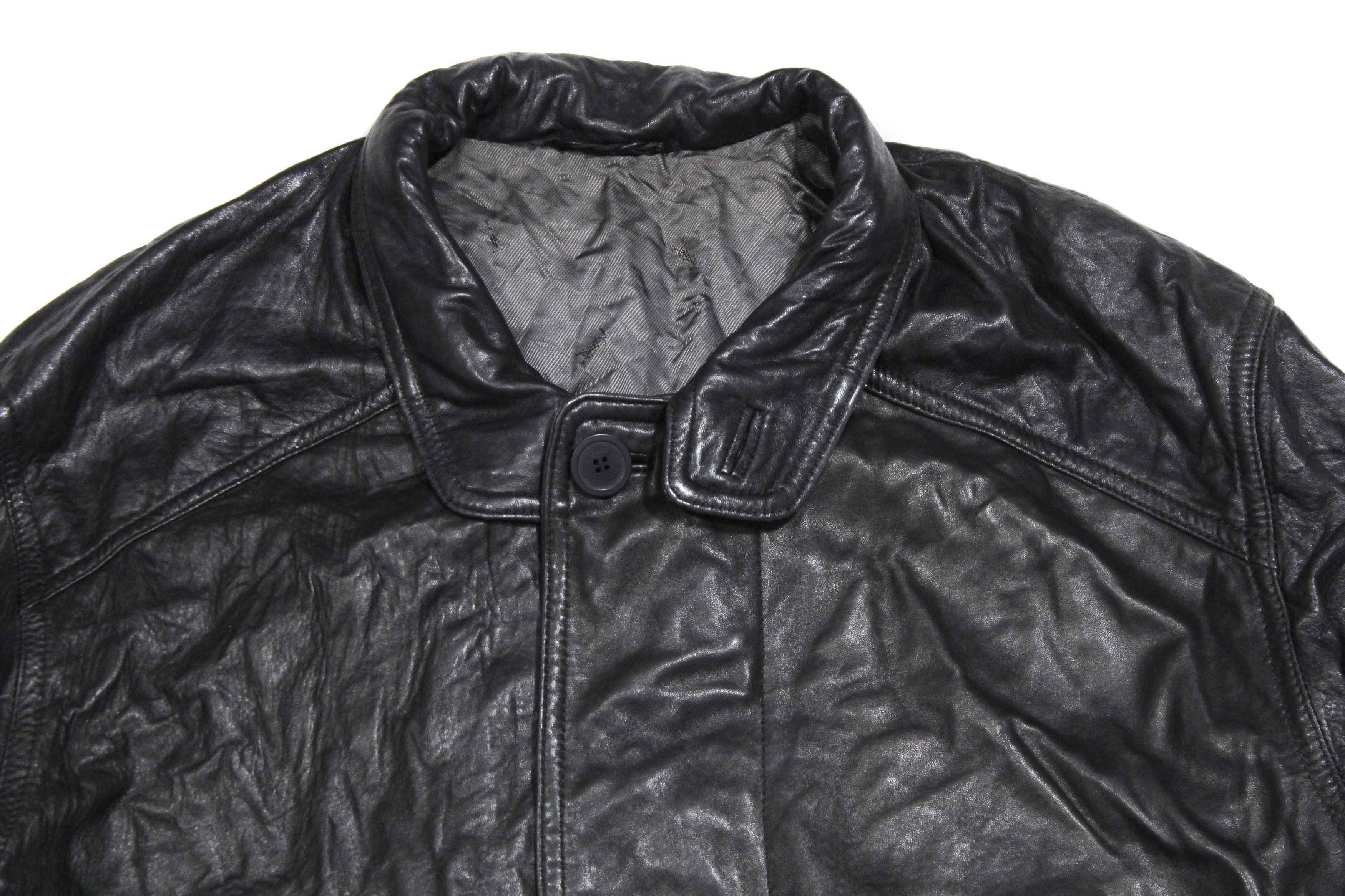 Yves Saint Laurent 90S Leather Jacket Vintage Size US M / EU 48-50 / 2 - 3 Thumbnail