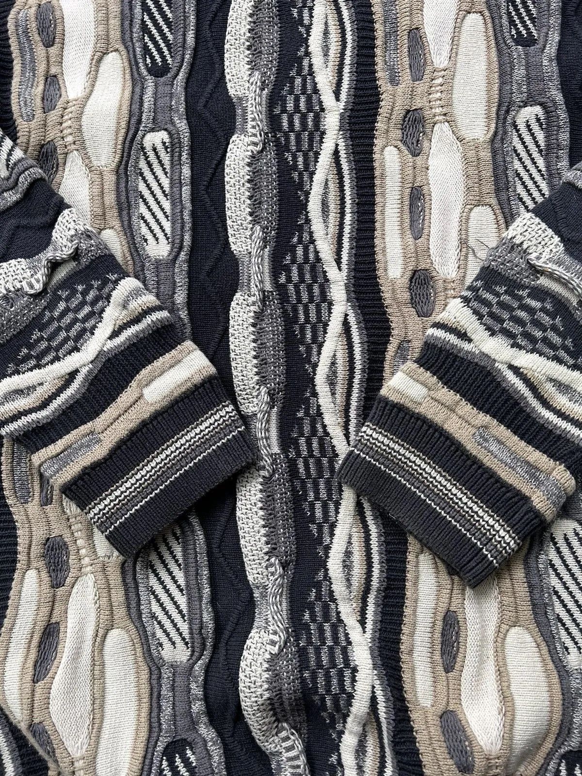 Carlo Colucci Japanese knitted Carlo colucci style multicolour style sweater Size US L / EU 52-54 / 3 - 8 Thumbnail